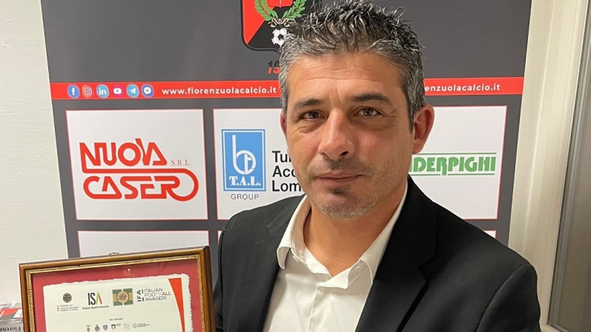 Mister Tabbiani e Nicolò Fagioli premiati al Festival del calcio italiano