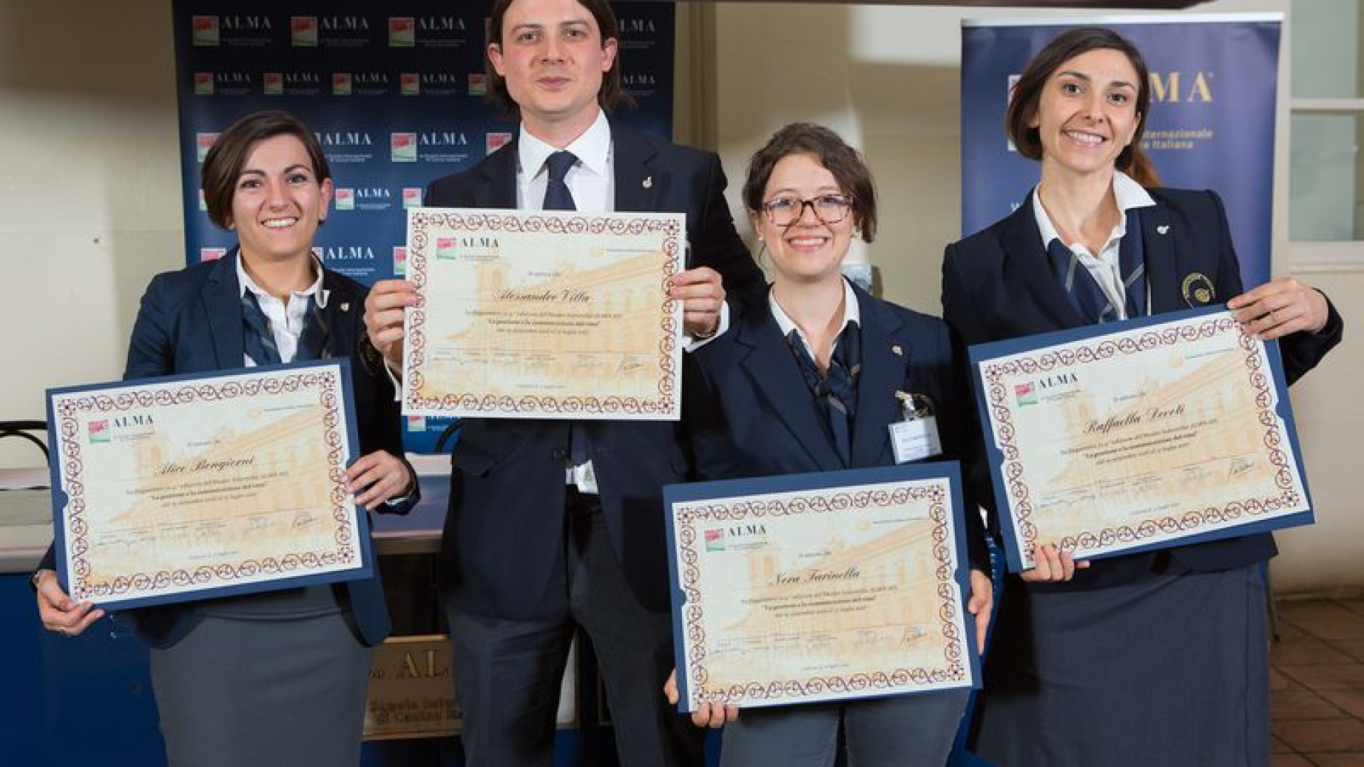 Quattro piacentini diplomati alla scuola guidata da Marchesi
