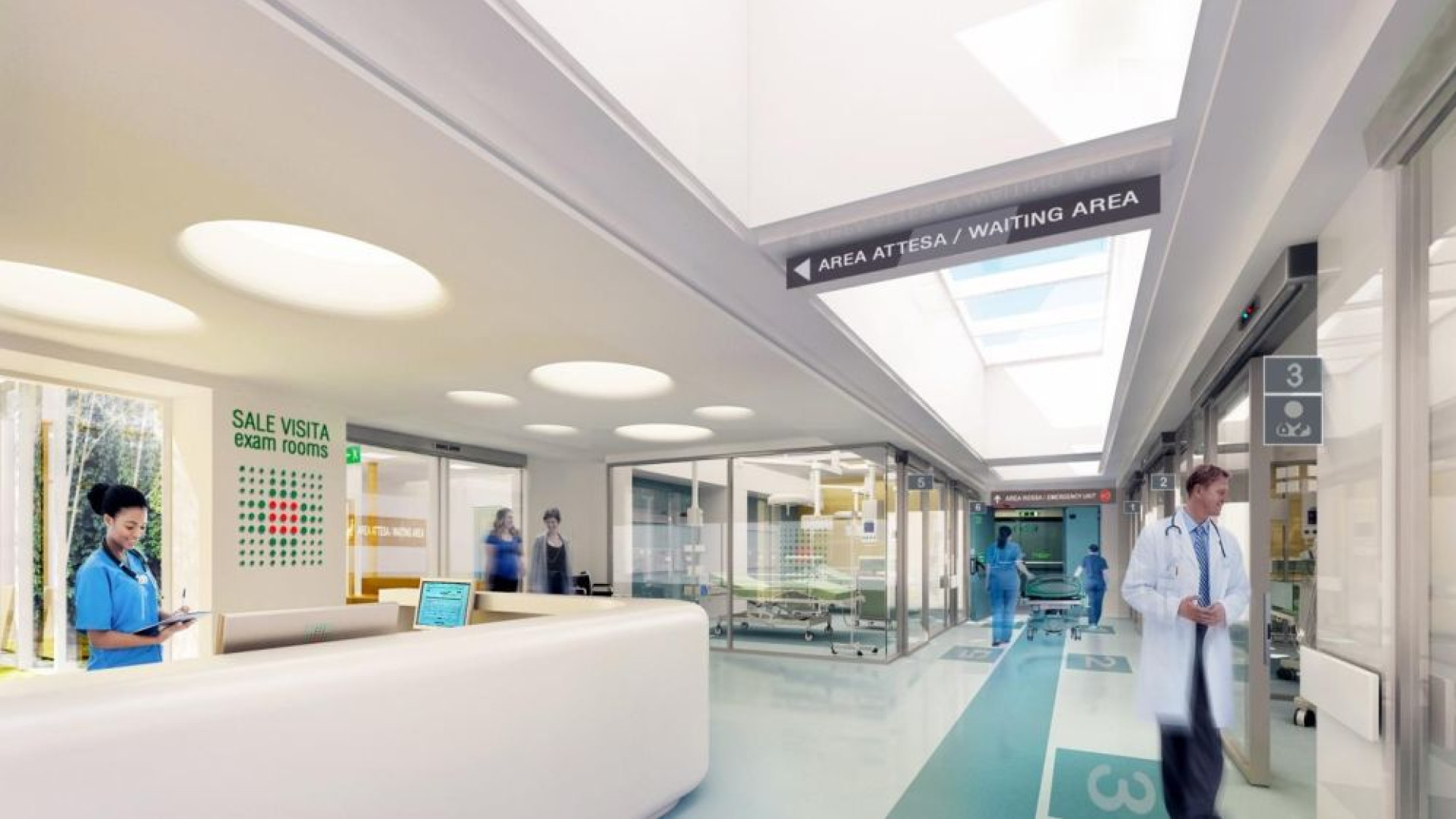 Nuovo ospedale, innovativo e flessibile: otto anni di lavoro e 240 milioni di euro