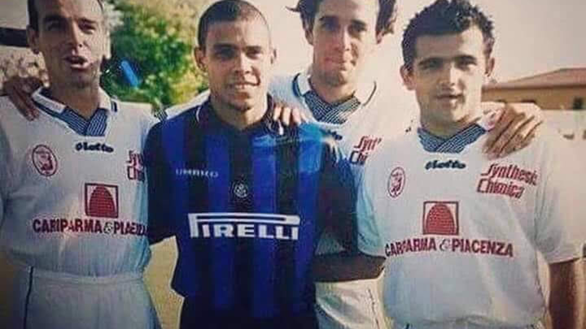 L’amarcord social di Luca Toni in maglia Fiorenzuola è fenomenale