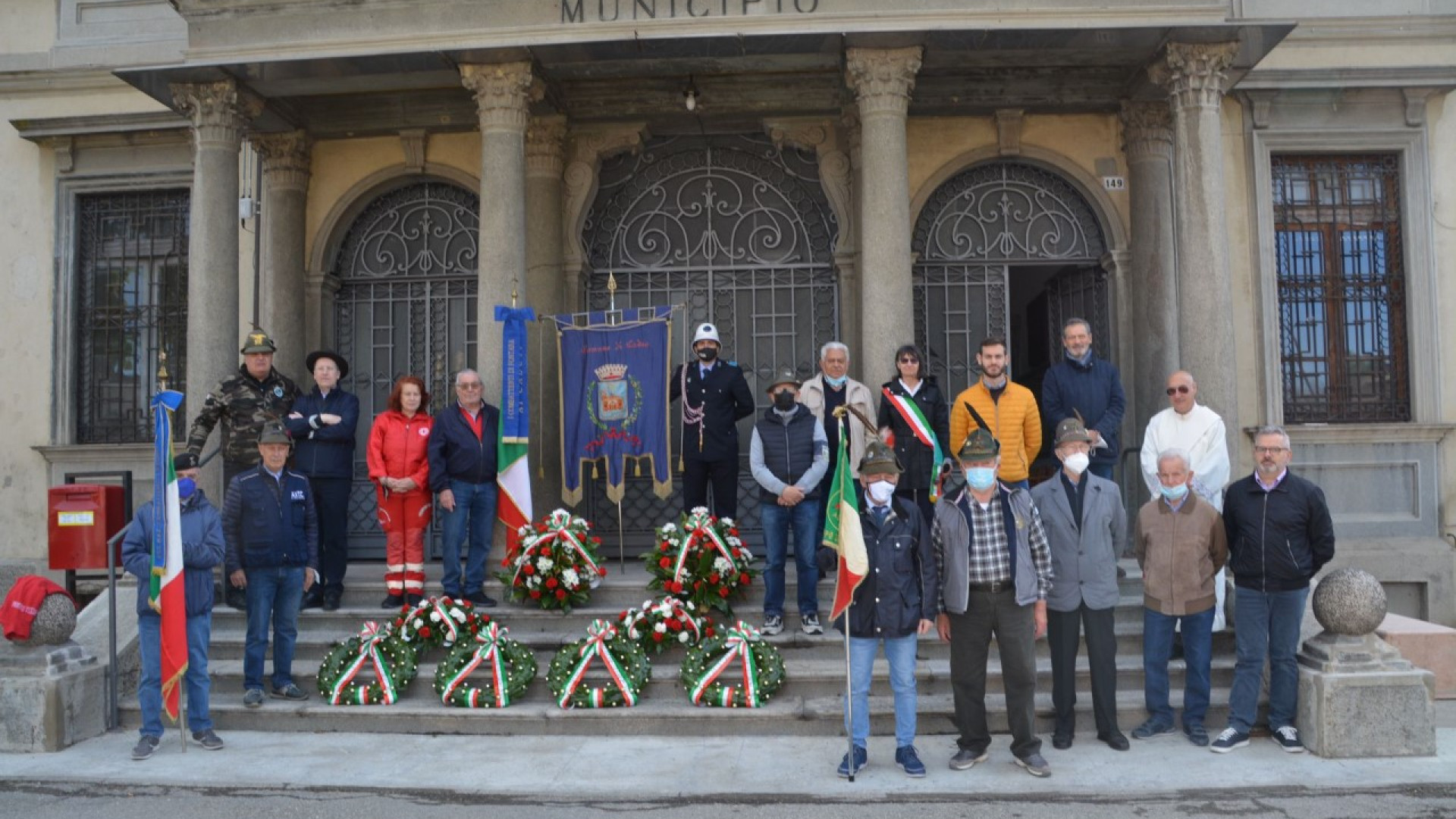 Anche Cadeo ha festeggiato la Liberazione: "Vicini a chi soffre per la guerra"