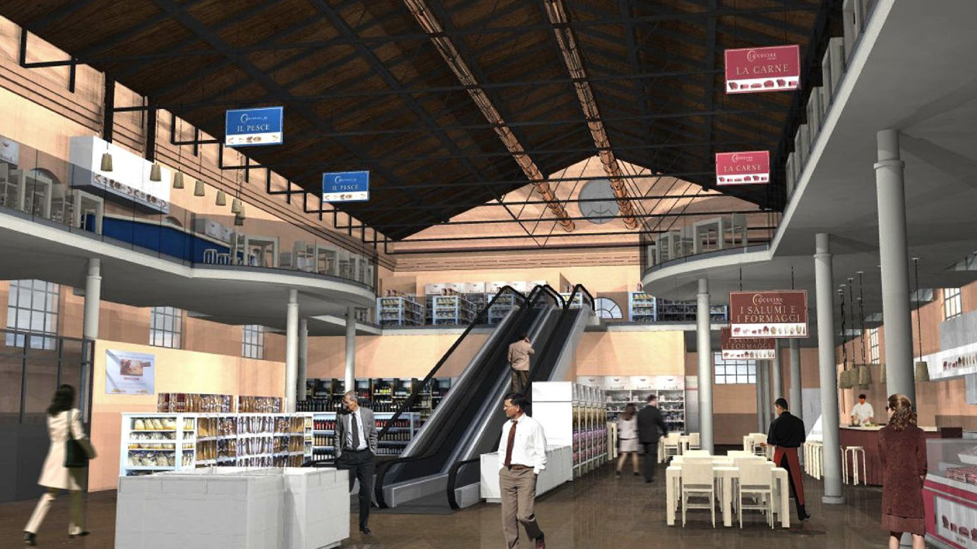 Eataly alla Cavallerizza: i lavori entro la fine del mese