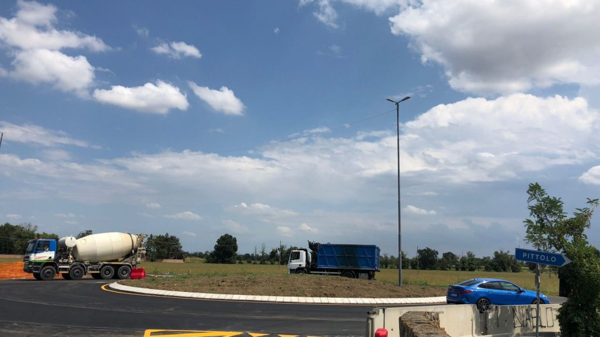 Asfaltatura della rotonda sulla Statale 45: domani previsti disagi al traffico