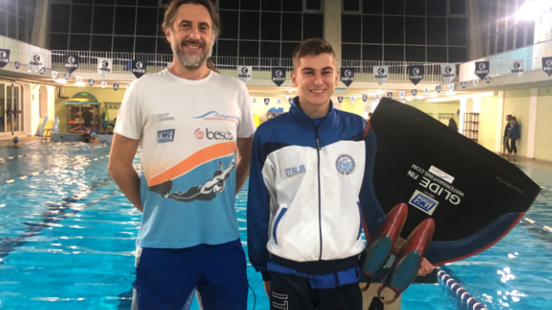 Nuoto pinnato, Marco Pietralunga convocato in Nazionale