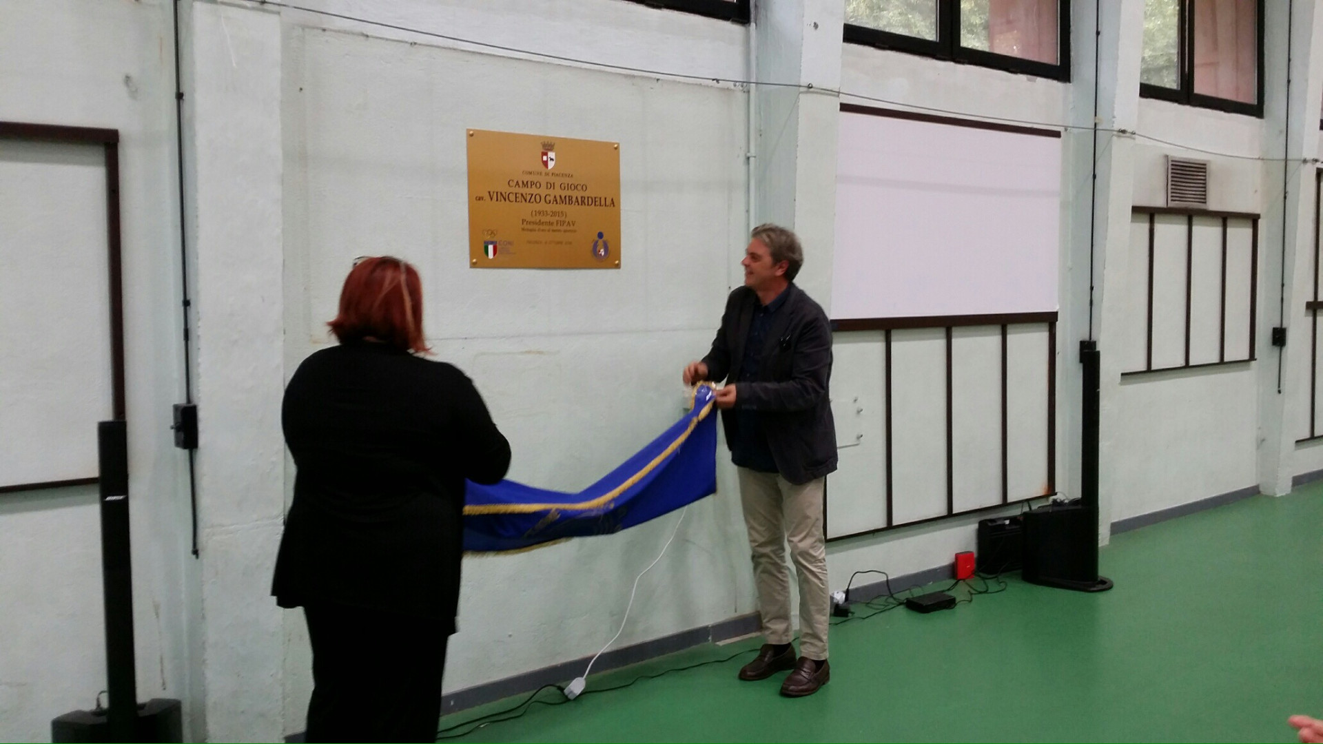 Palazzetto dello sport, campo intitolato a Gambardella, "re" della pallavolo piacentina