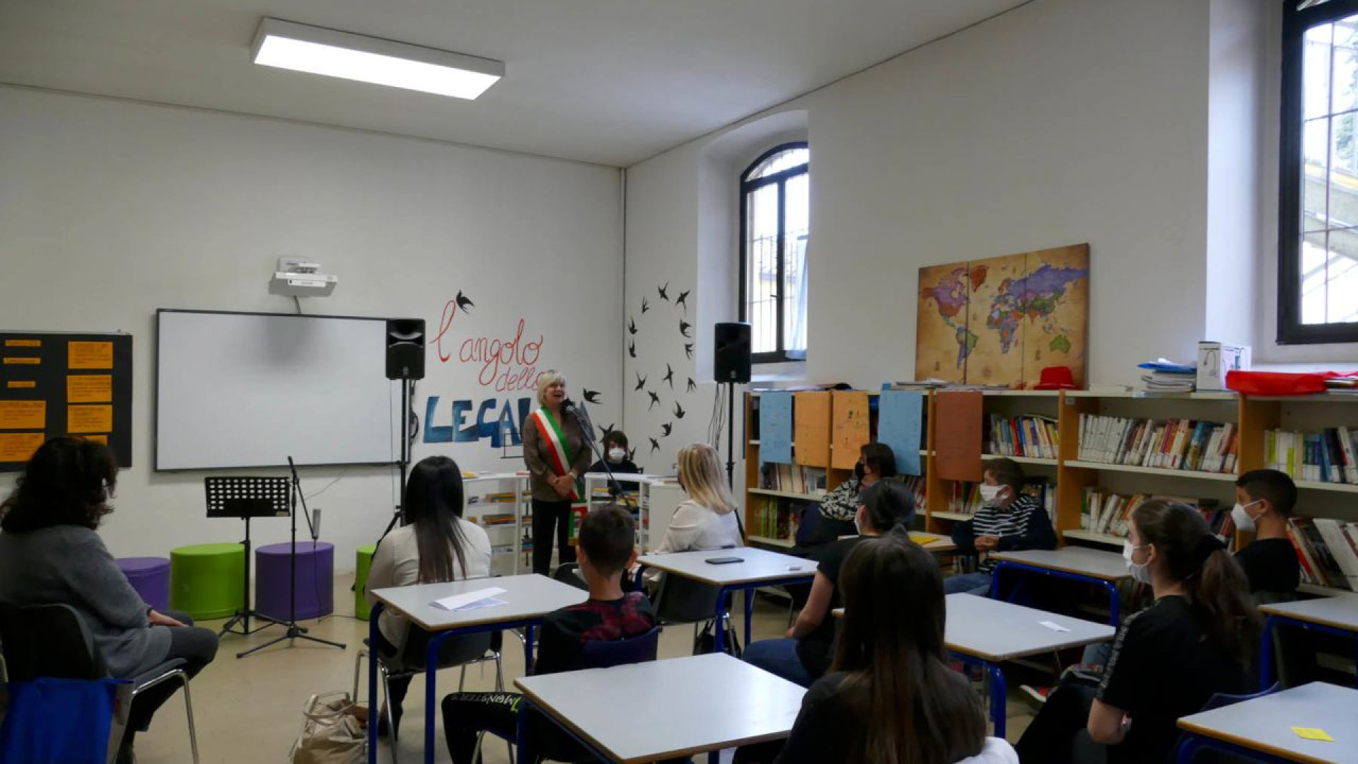 "Angolo della legalità", a Castel San Giovanni una biblioteca contro le mafie