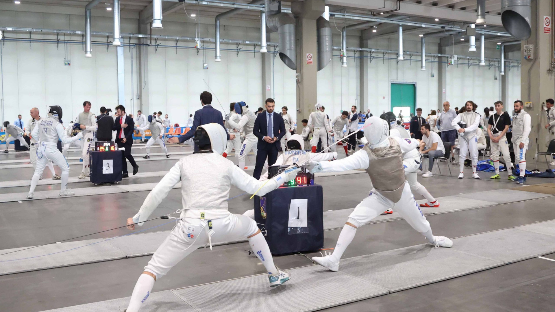 Al via i Campionati italiani di scherma a Piacenza Expo - FOTOGALLERY