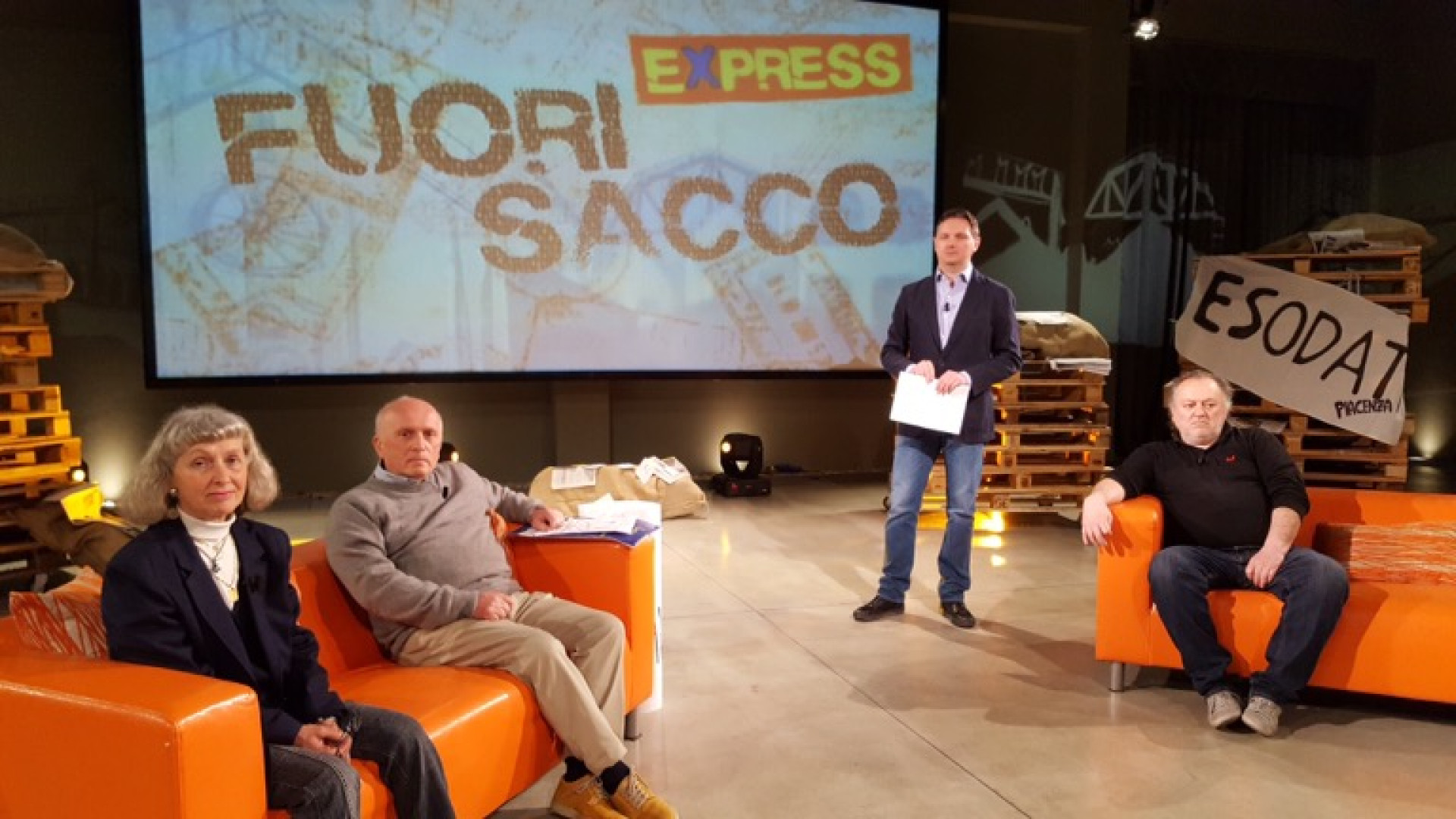 Gli esodati piacentini a Fuori Sacco Express: "La Regione ci sostenga"