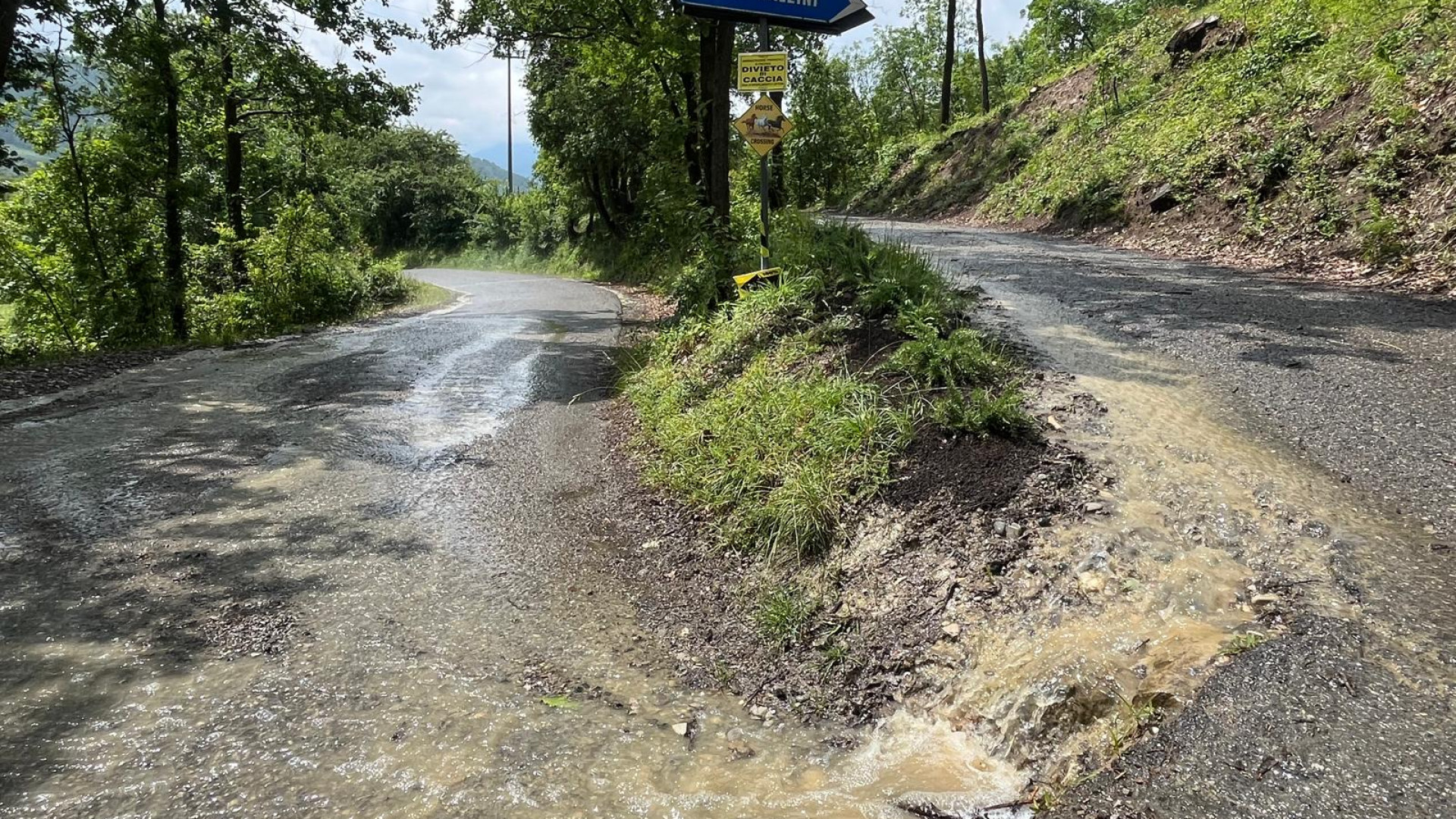 Nuova ondata di pioggia e grandine su città e provincia, ma domani torna il sole