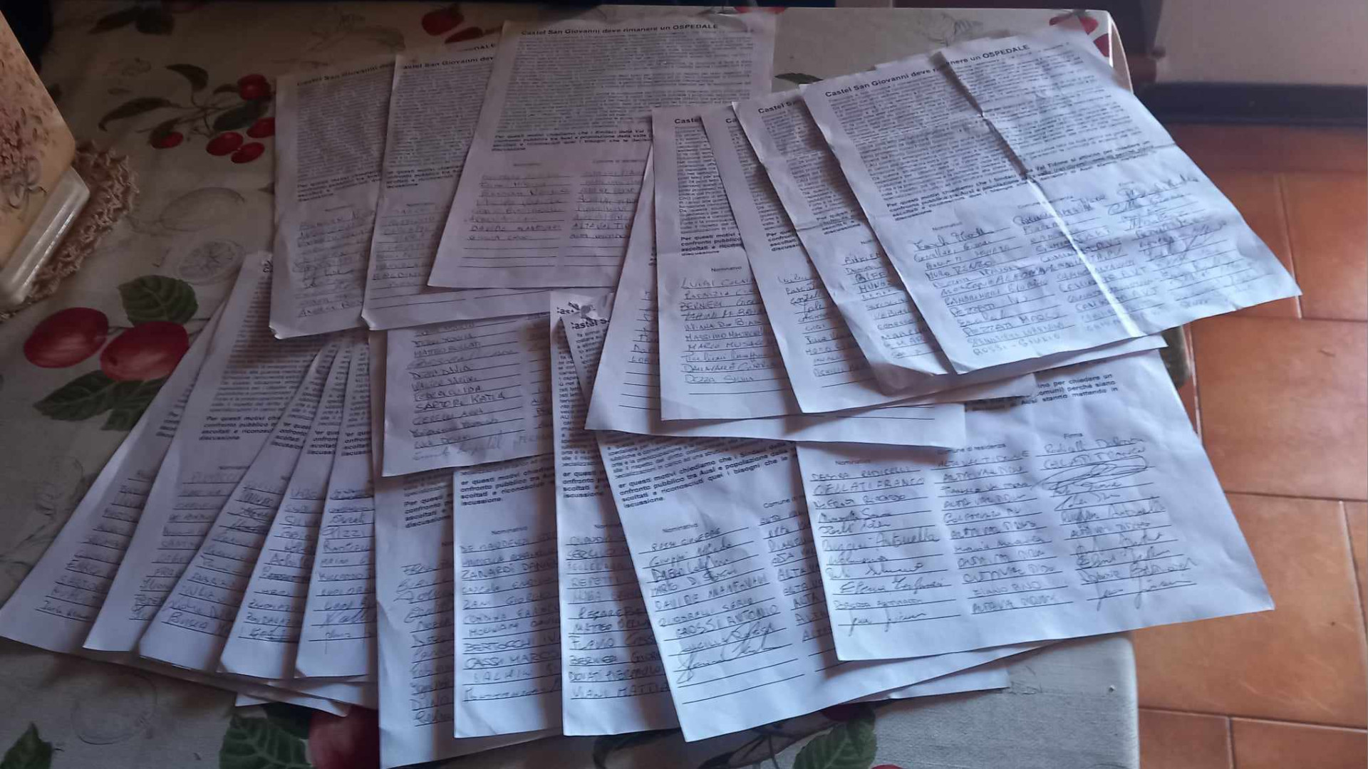 Non più ospedale ma presidio di prossimità: raccolte 300 firme a Castel San Giovanni
