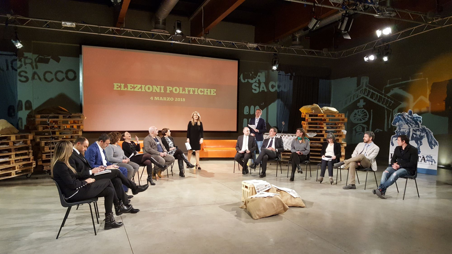 Dall'economia alla cultura, il dibattito tra i candidati a Fuori Sacco
