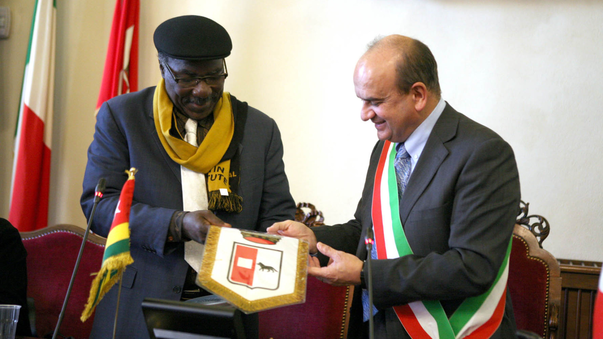 Il presidente dell'Assemblea nazionale del Togo a Piacenza