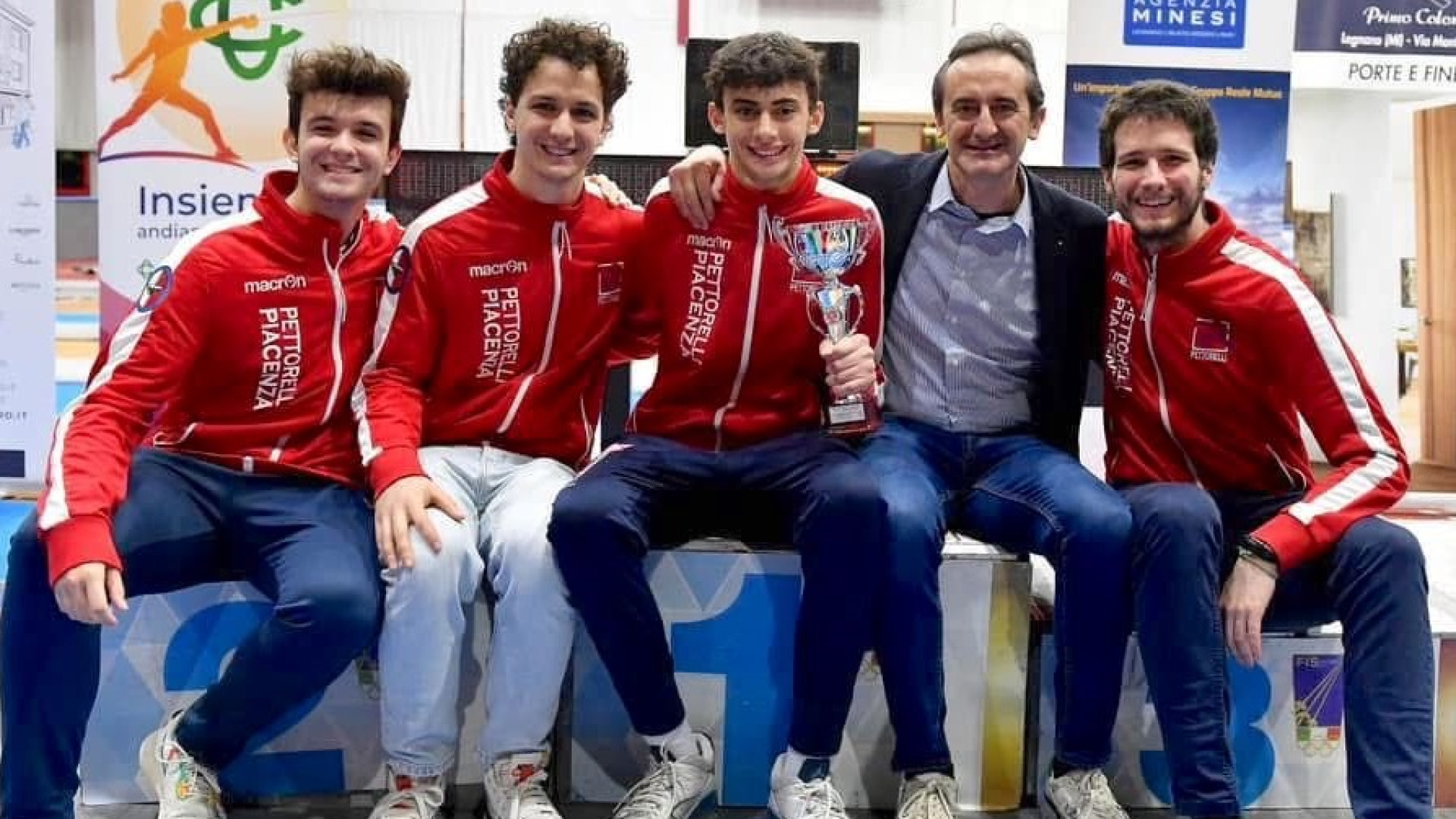 Scherma Pettorelli, Andrea Bossalini è bronzo alla prova nazionale cadetti