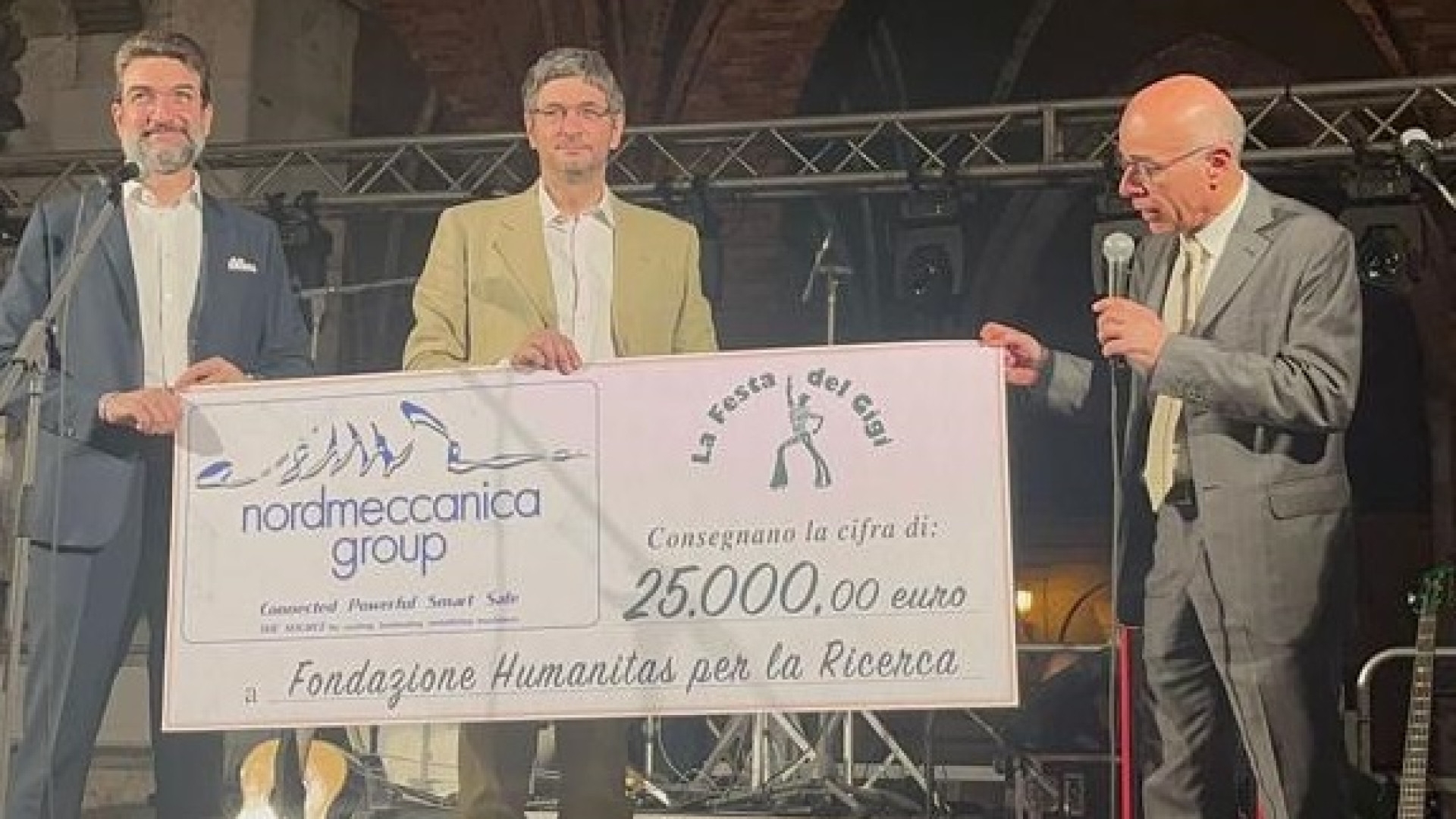 Fondazione Humanitas, dalla cena in piazza Cavalli raccolti 30mila euro