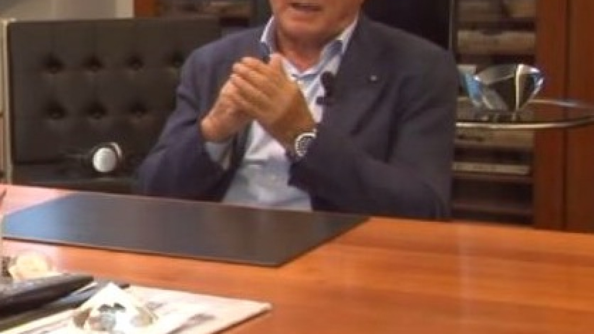 Parenti sull'addio: "Largo ai giovani, voglio dare l'esempio"