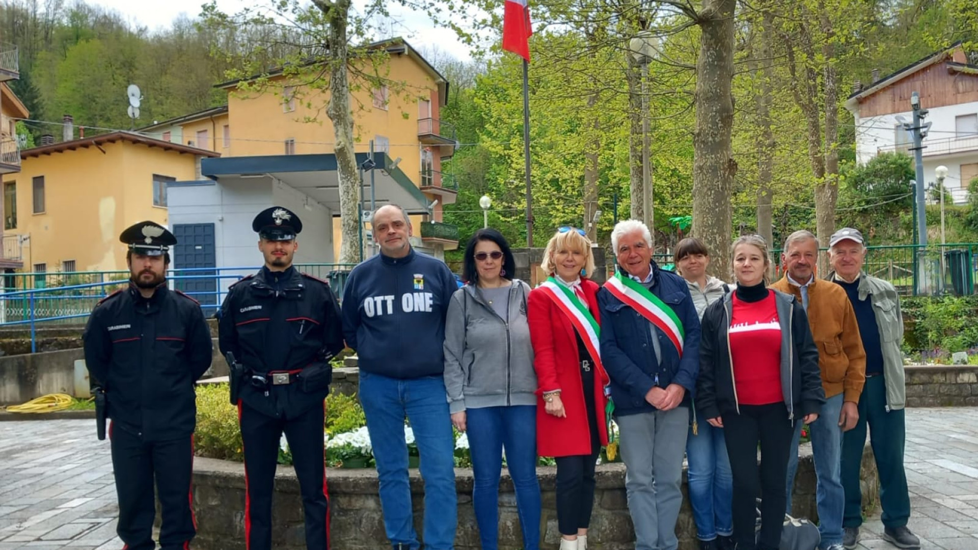 Ottone celebra il 25 aprile, Girometta: "Momento di unità, non di divisione"