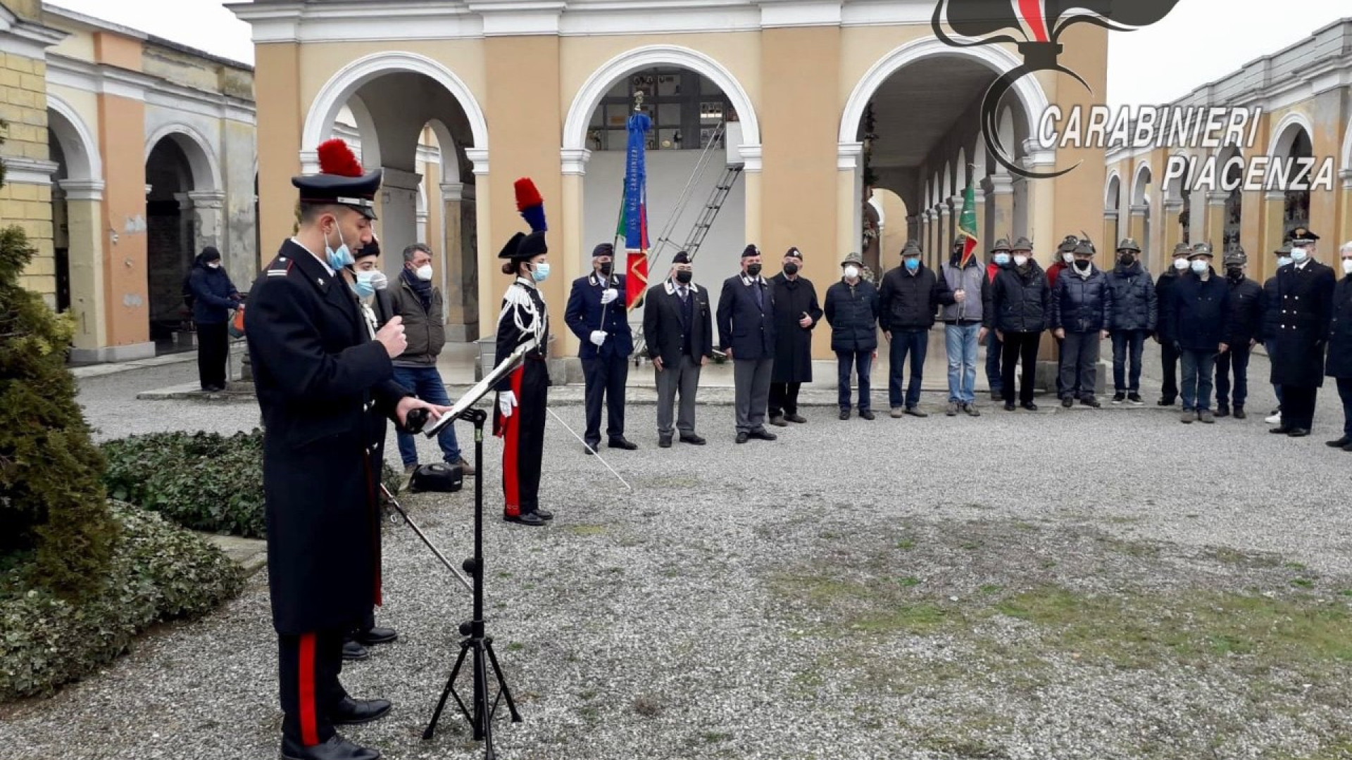 A Borgonovo commemorato il carabiniere-partigiano Alberto Araldi