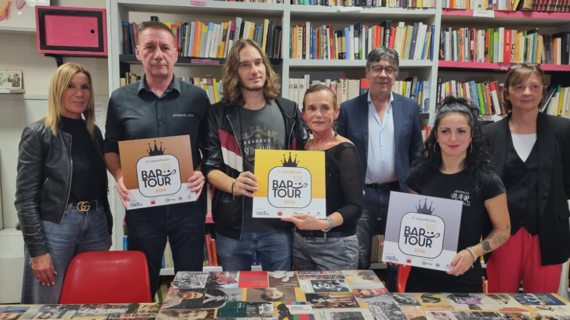 Libertà premia i vincitori di "Bar Tour": al primo posto la Cooperativa Infrangibile