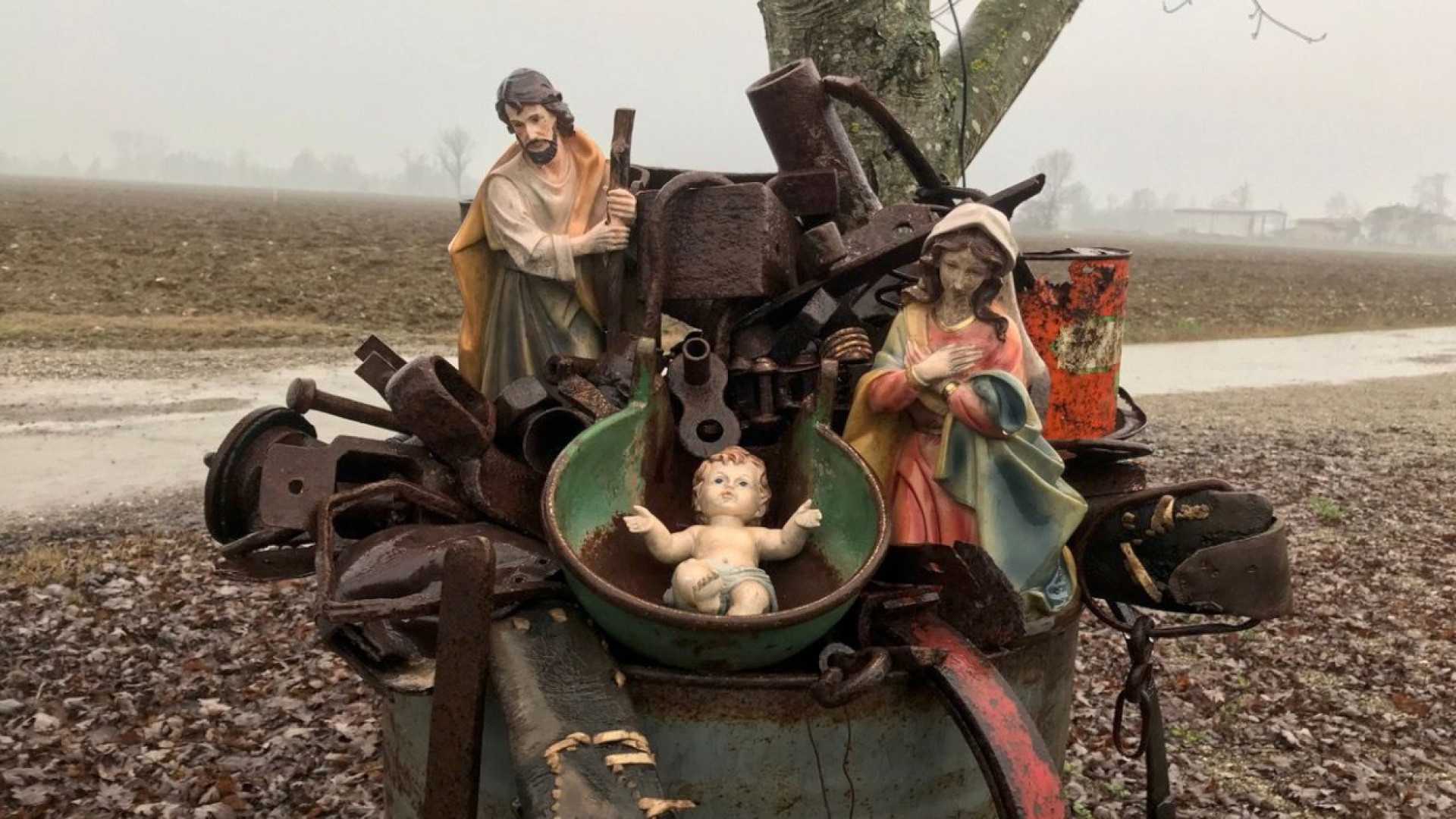 "Presepi delle campagne", in mostra le natività fatte con materiali poveri o di recupero