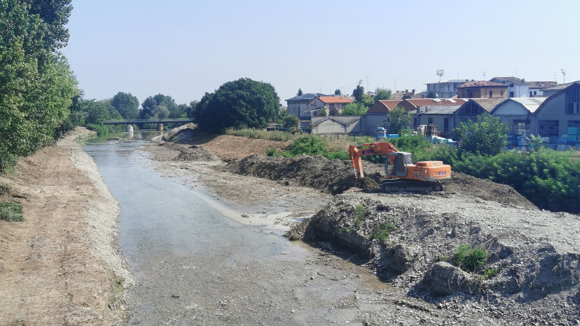 Arda, la piena ha alzato l'alveo di un metro: lavori |per metterlo in sicurezza