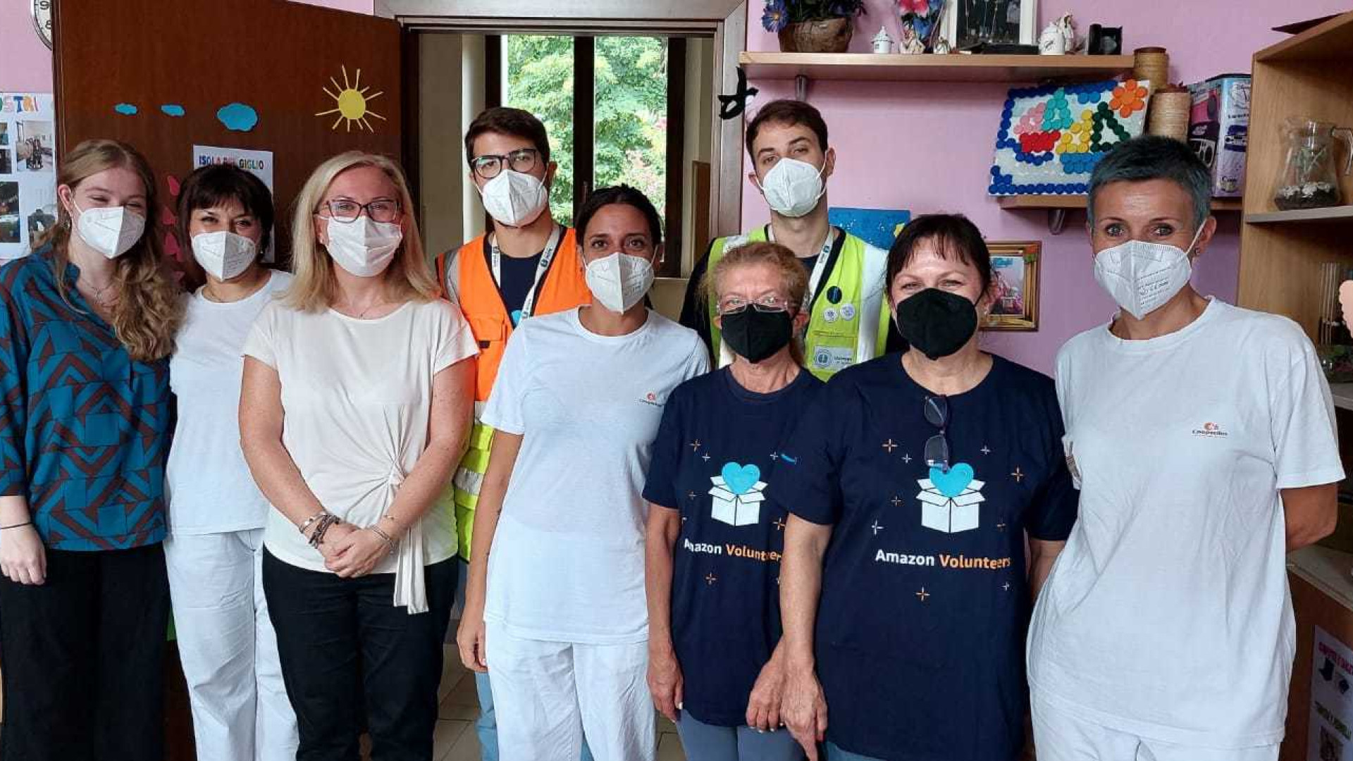 Mese del volontariato di Amazon: "Attività con ragazzi disabili e pulizia del verde"