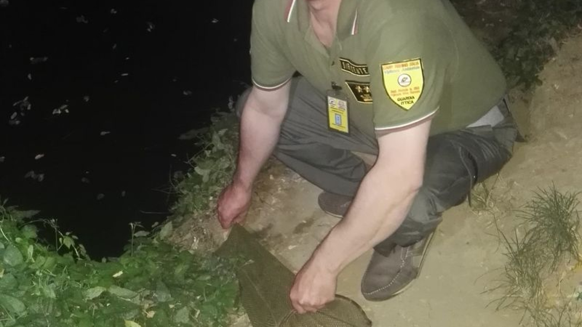 Controlli sulle rive del Po e dei torrenti: 4 multe per pesca irregolare