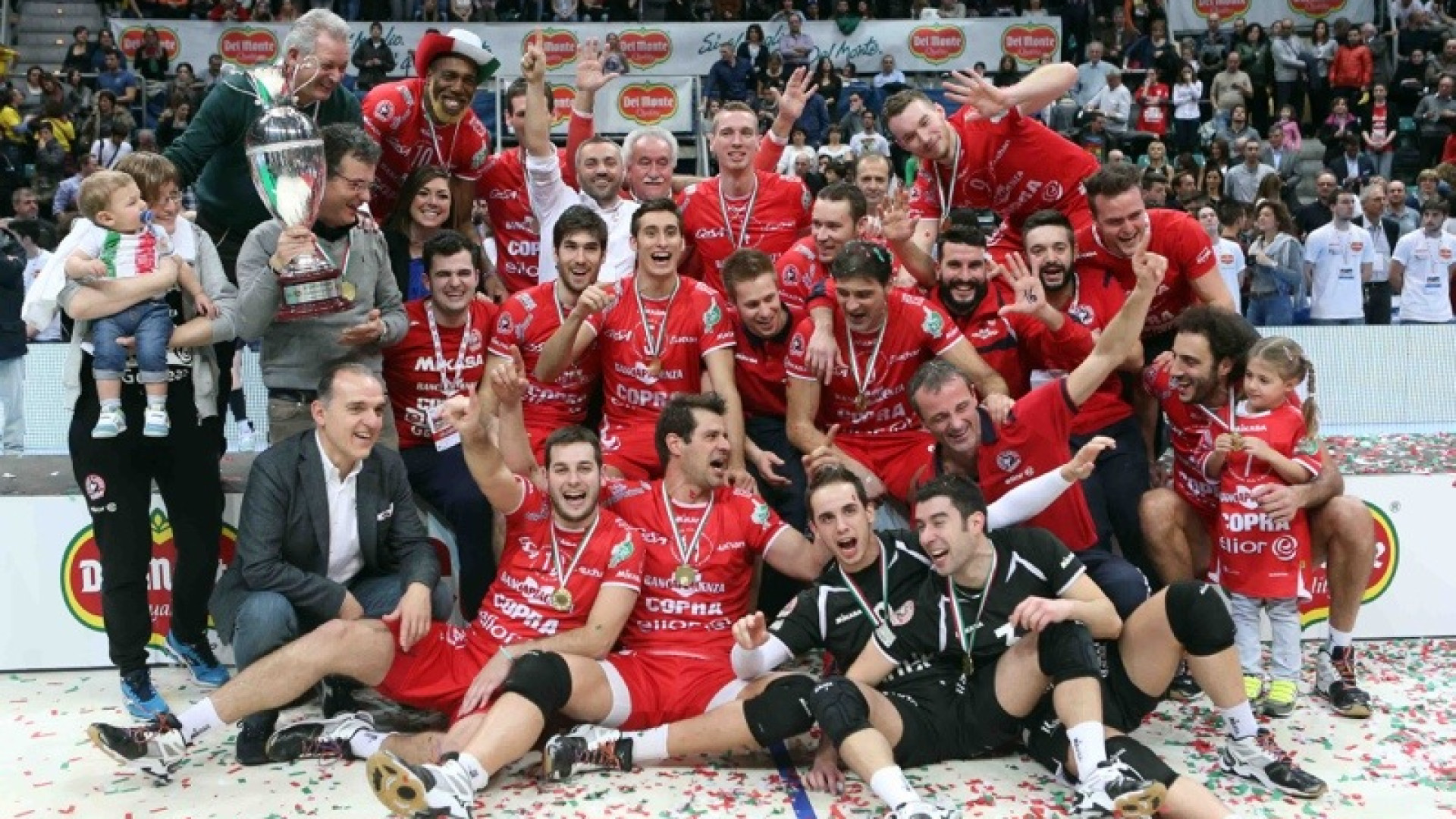 Invincibile Copra Elior. Per Piacenza è la seconda coppa Italia. Le foto