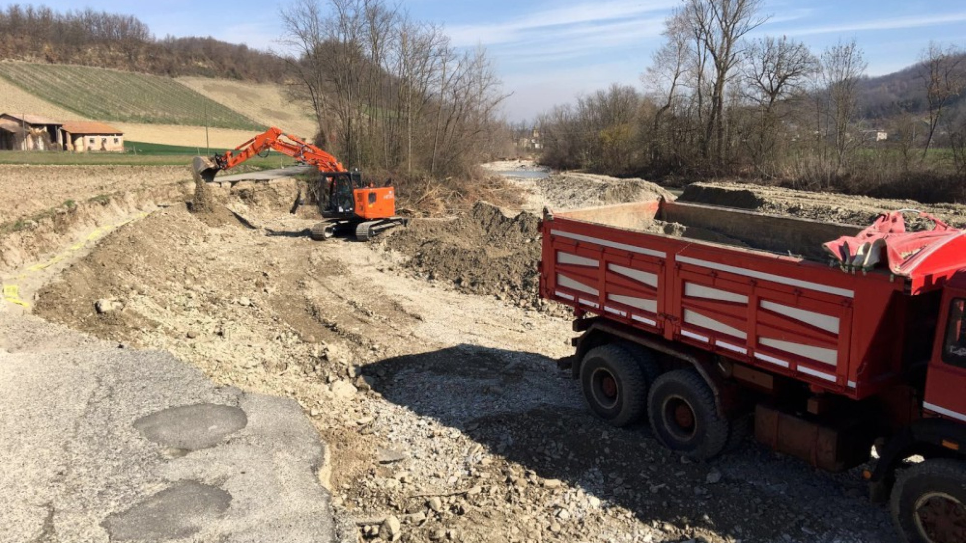 Lavori in corso sulla strada di Torretta, riapertura prevista entro domenica