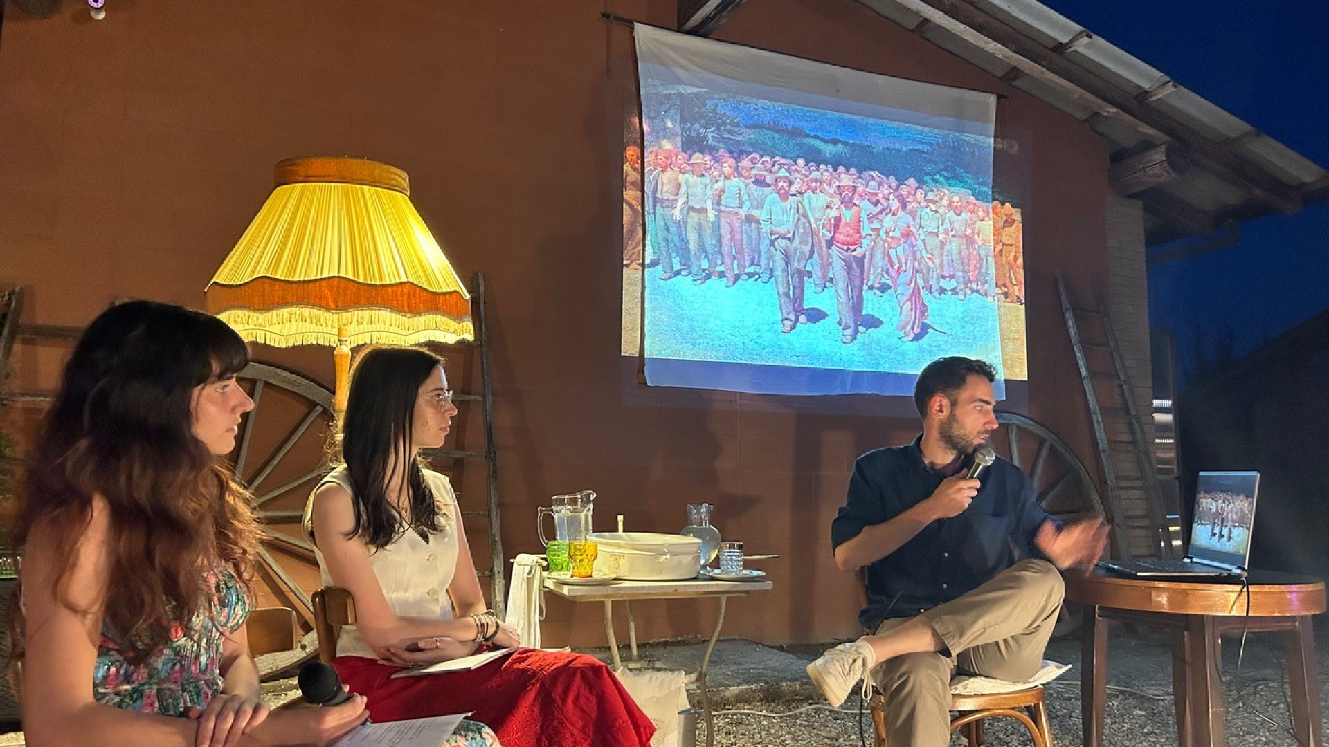 Ambiente e arte si fondono nell'incontro alla Casa della Memoria di Fiorenzuola