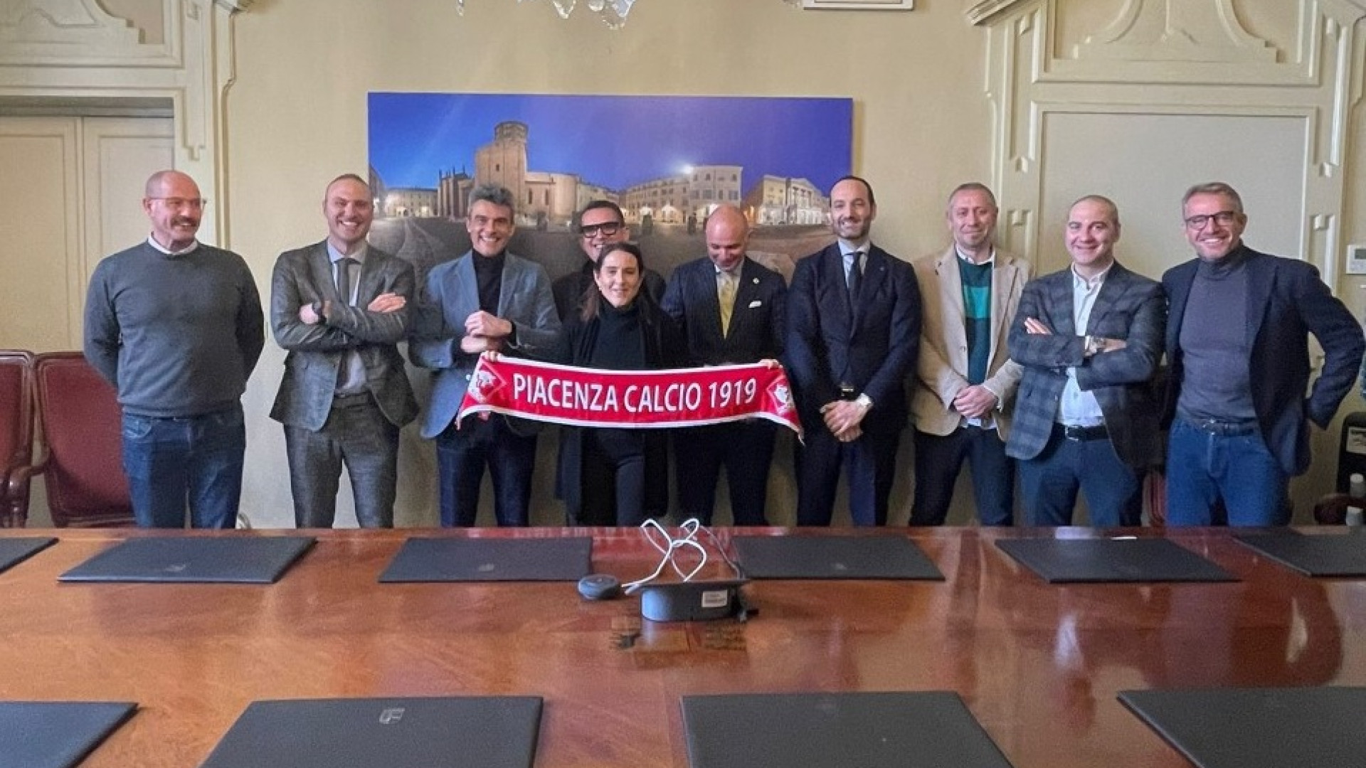 Il sindaco Tarasconi incontra la nuova dirigenza del Piace: "Rappresentate la città"