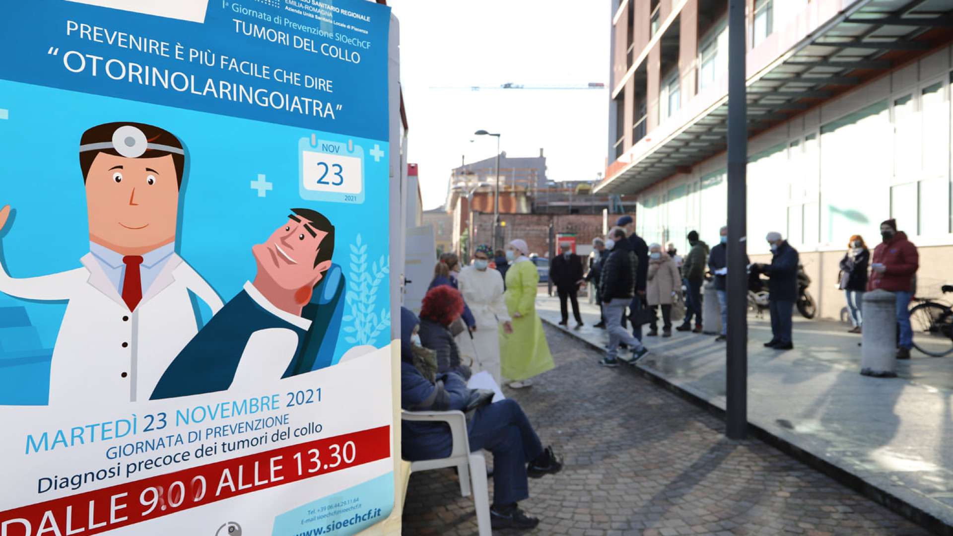 Prevenzione tumori del collo: più di cento piacentini agli screening gratuiti