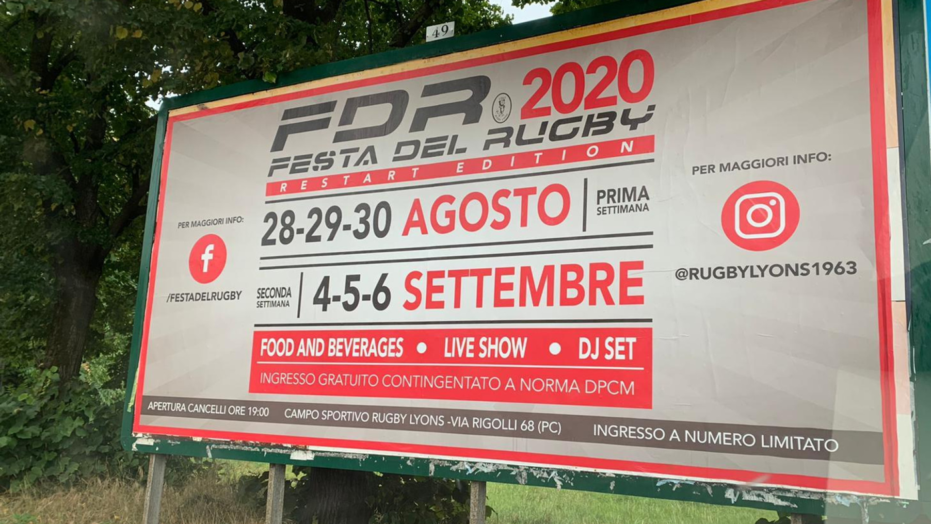 Salta Festa del rugby. Salvi per ora Mercato europeo e Gola Gola