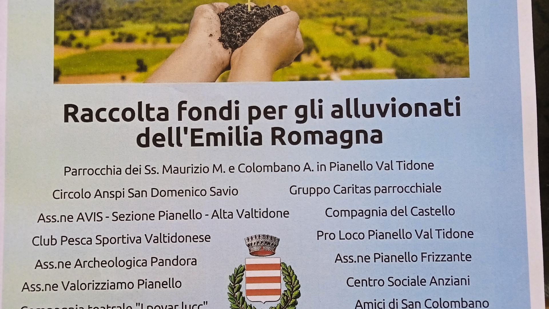 Pianello si mobilita con 250 piantine per aiutare le popolazioni alluvionate