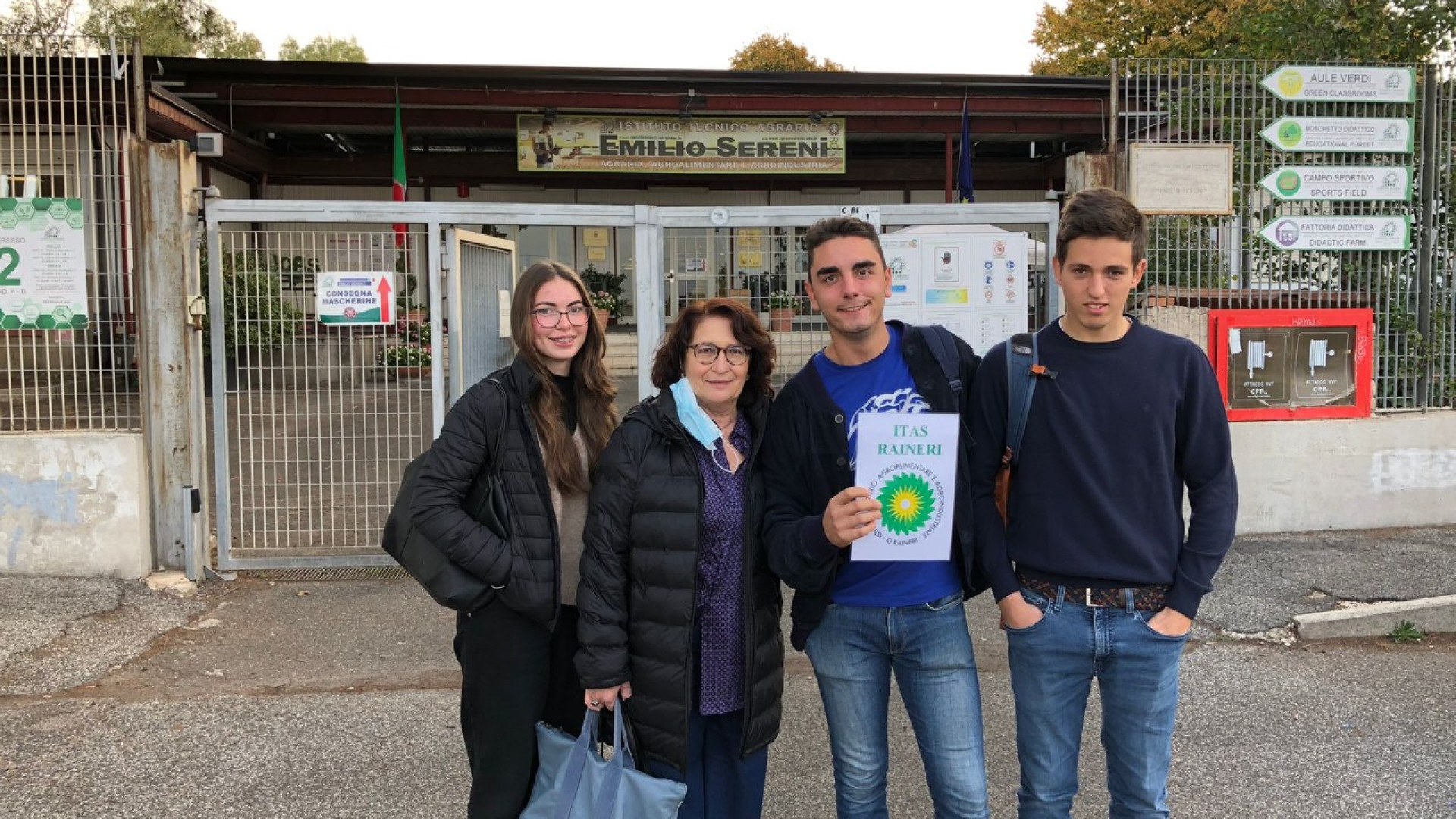 Tre studenti del Raineri Marcora a Roma per rappresentare la regione