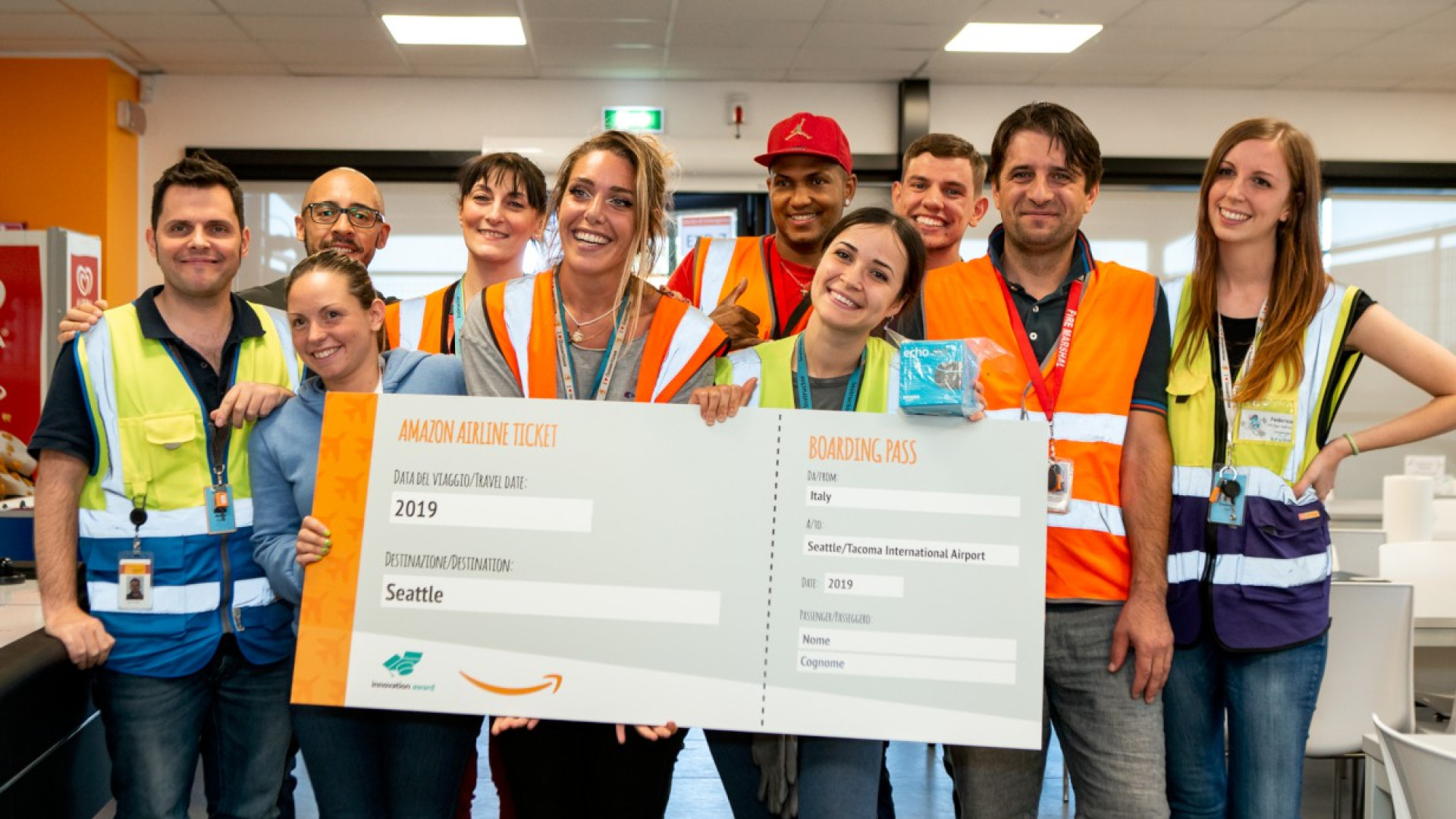 “Ho trovato il posto giusto per me”: Amazon premia quattro dipendenti