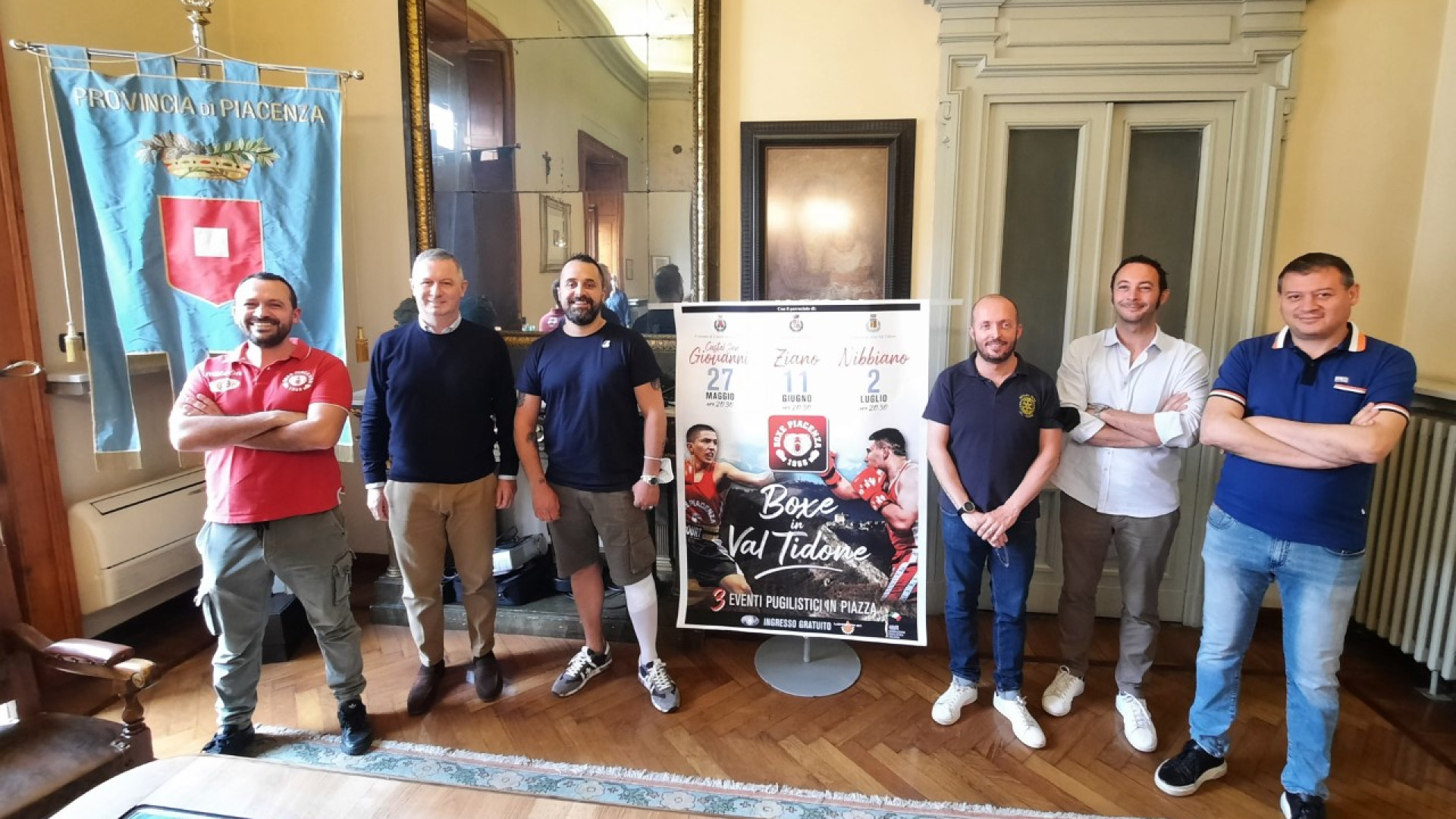 La grande boxe arriva in Val Tidone: da domani eventi a Castello, Ziano e Nibbiano