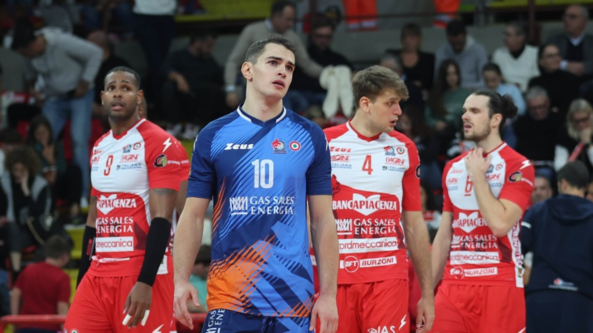 La Gas Sales parte forte, ma si fa riacciuffare sul più bello: Perugia vince 3-2 in rimonta