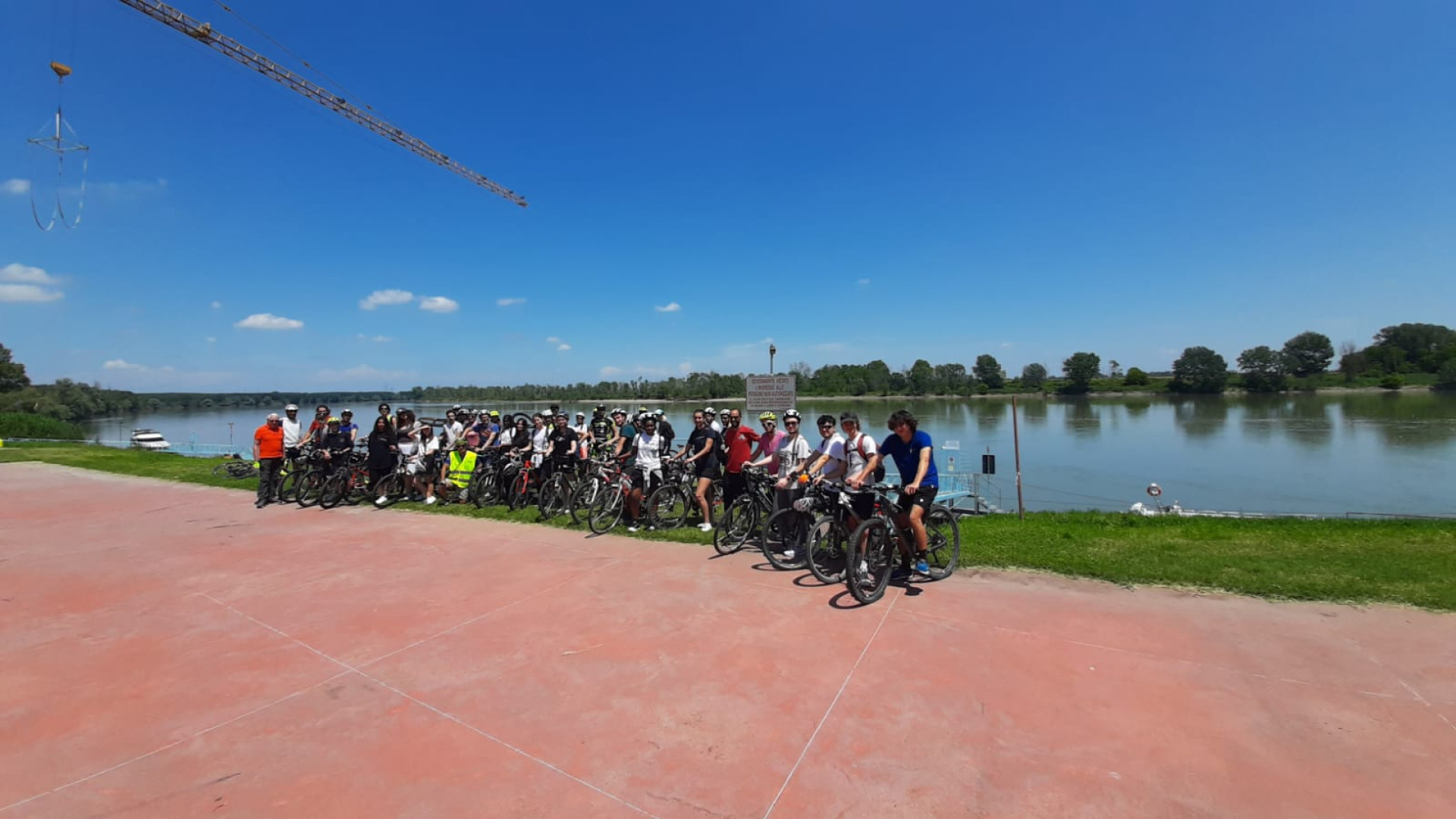 Maxi biciclettata dal Volta |al Po: 40 chilometri per scoprire le bellezze del fiume