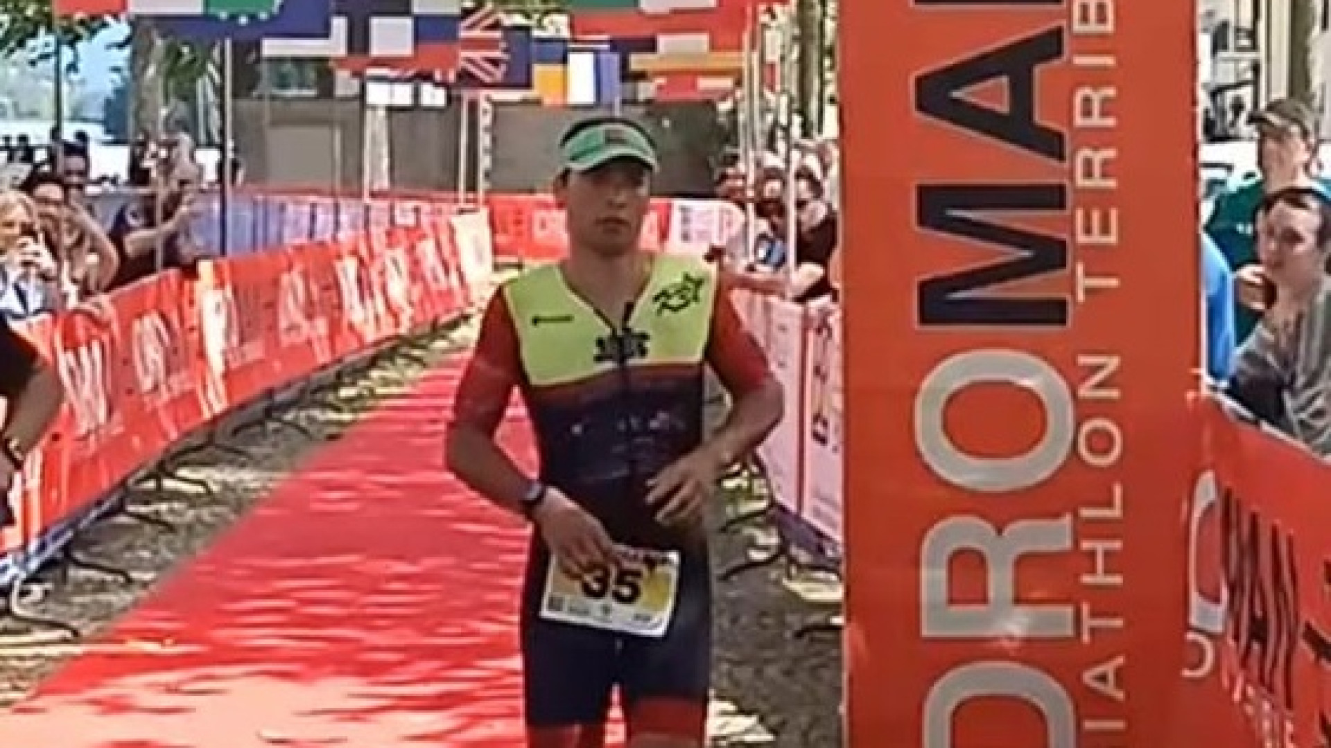 Il problema alla schiena non lo ferma: l'Ironman Gualtieri secondo all'Idroman 2024