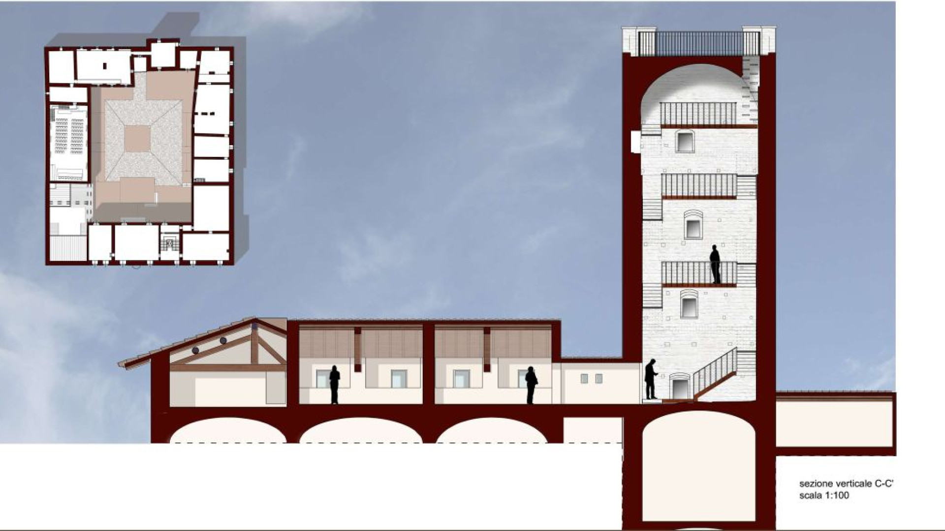 San Giorgio, in arrivo la scala per salire sulla torre del castello Anguissola