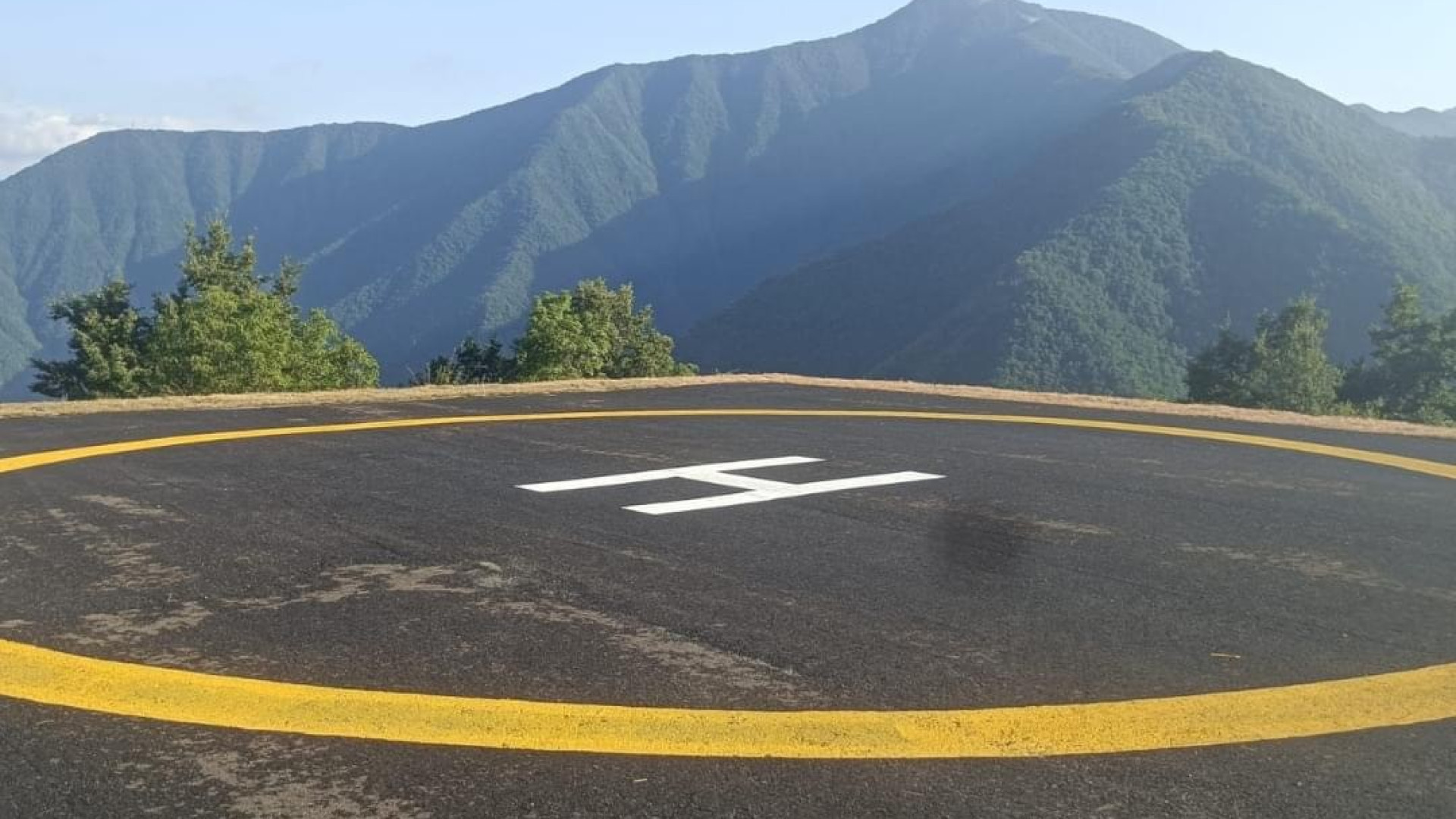 Zerba, inaugurata la piazzola dell'elisoccorso anche per l'atterraggio di notte