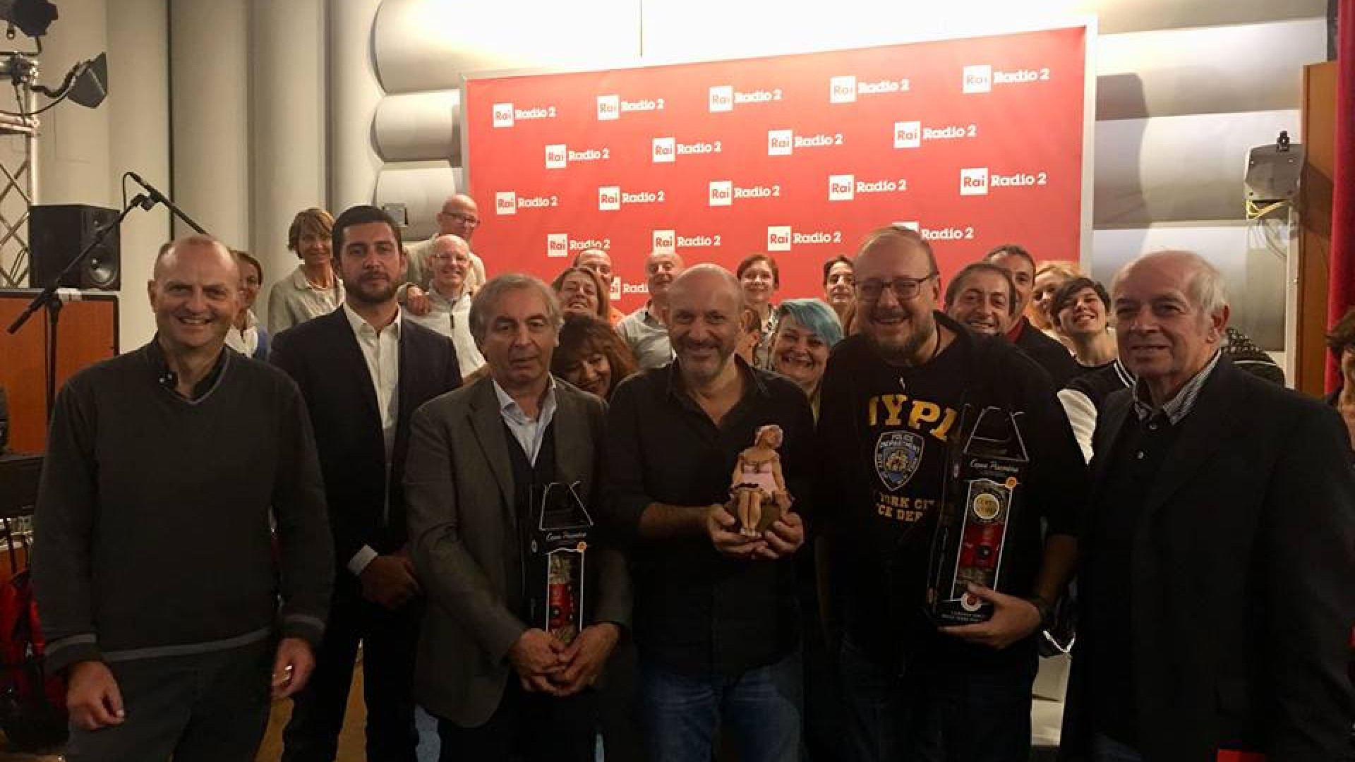 Coppa d'oro a Rai Radio 2 "Il ruggito del coniglio". Pubblico ha apprezzato