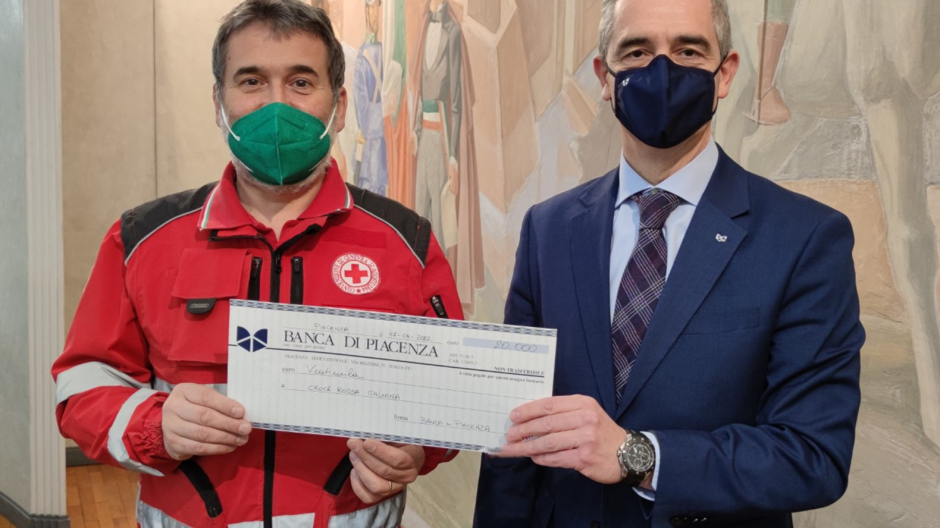 Aiuti alla popolazione ucraina: raccolti 20mila euro destinati alla Croce Rossa