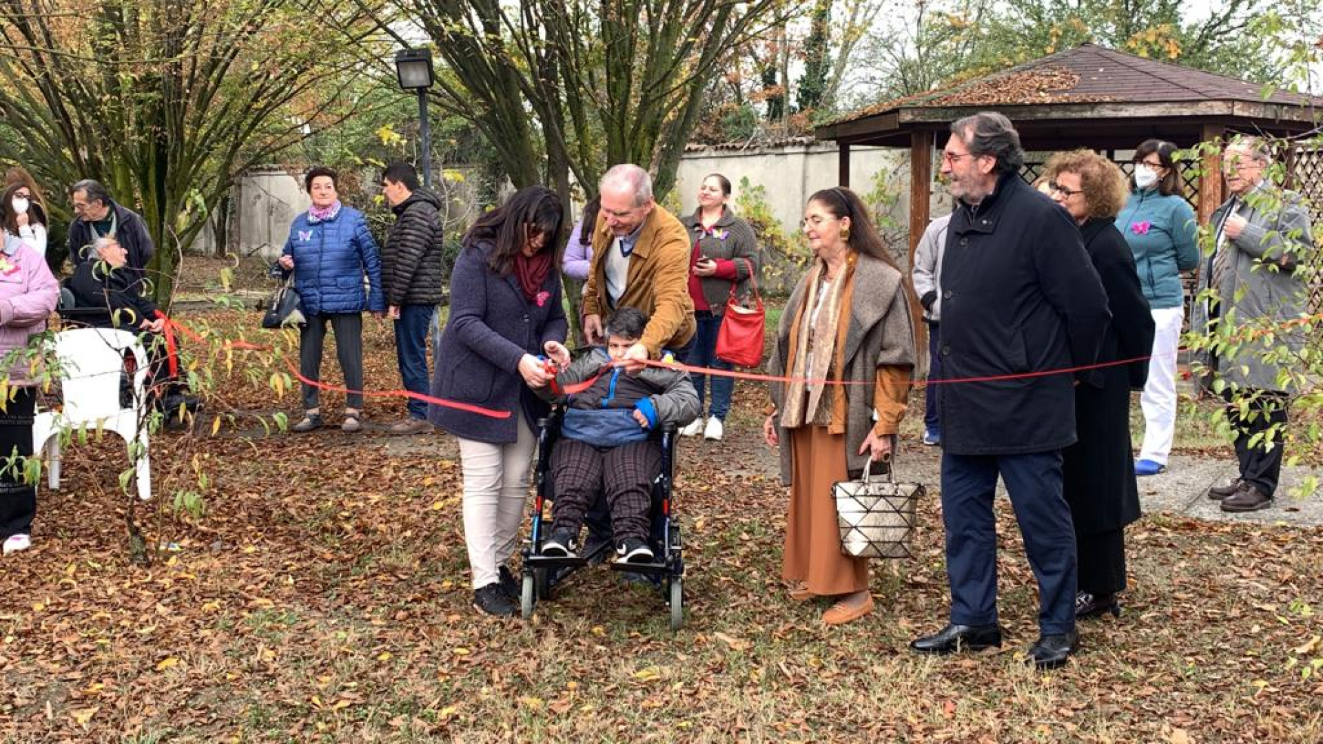 Un giardino sensoriale per i ragazzi al Centro "La Girandola”
