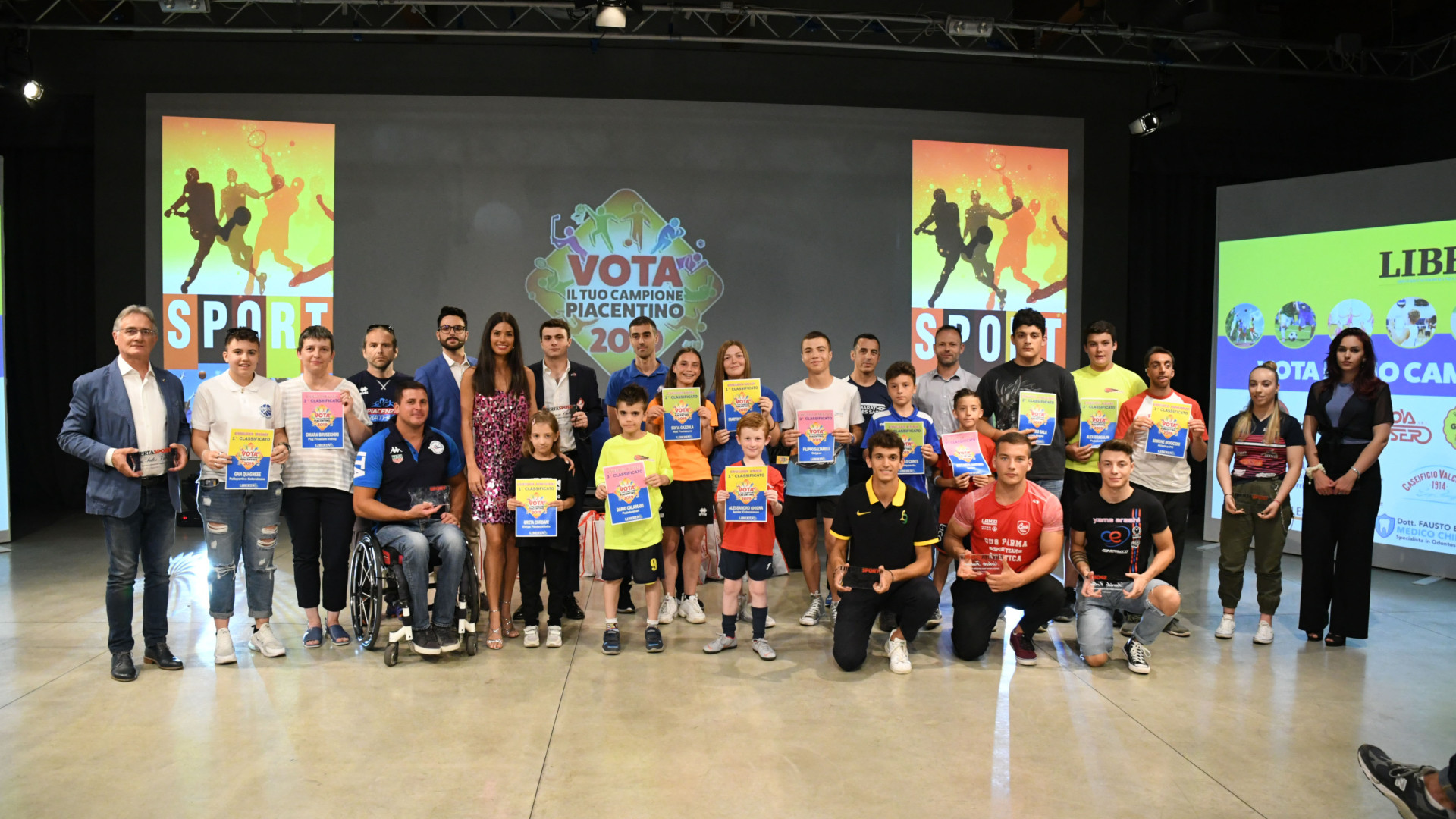 "Vota il tuo campione": la serata finale su Telelibertà. I vincitori