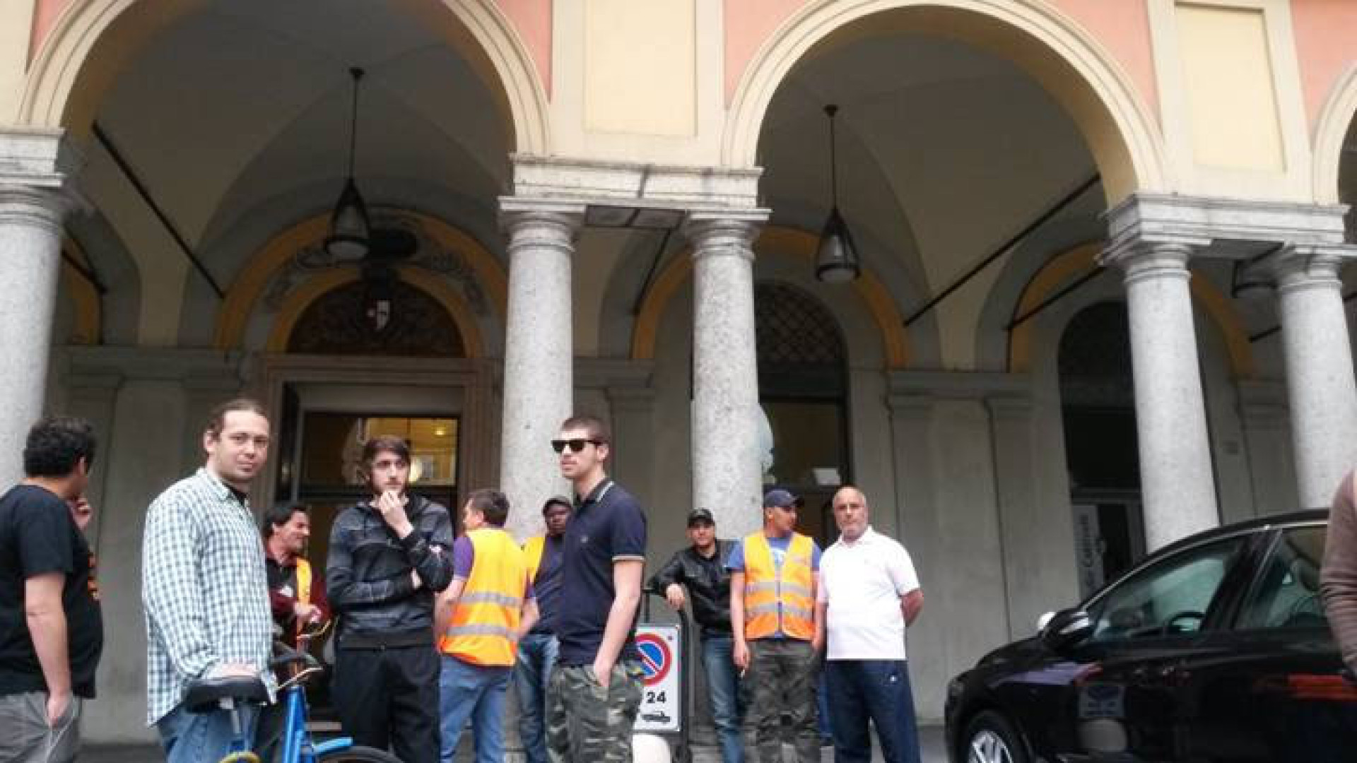 Lavoratori sospesi dalla coop San Martino incontrano il sindaco Dosi