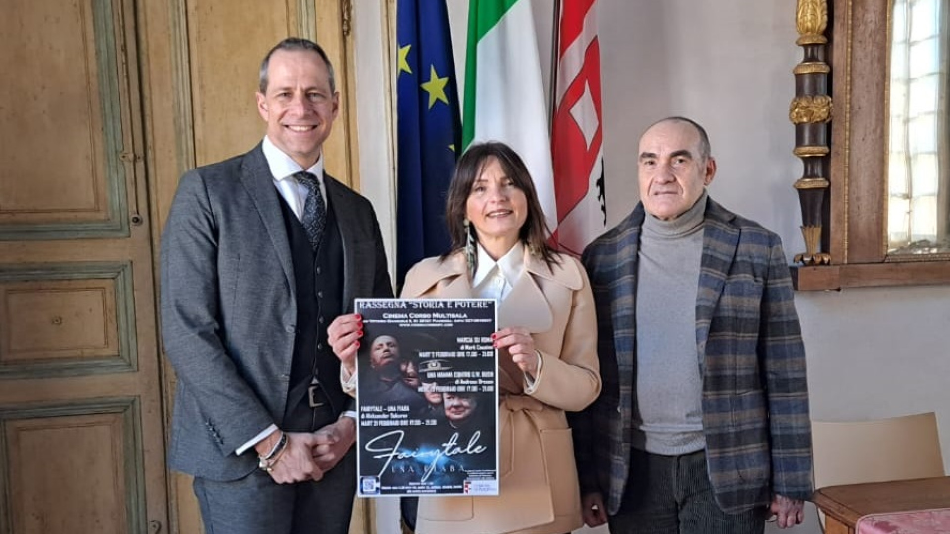 Al Cinema Corso prende il via questa sera la nuova rassegna "Storia e potere”