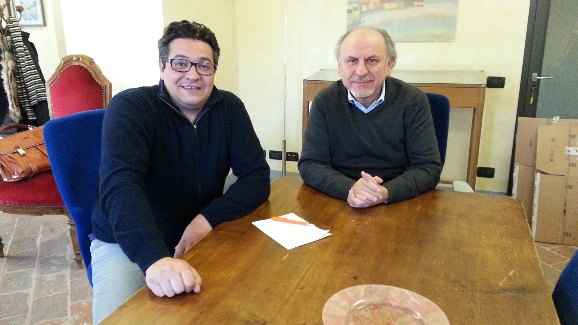 “Una settimana da sindaco”: prima giornata di lavoro per Gianmaria Tirotto