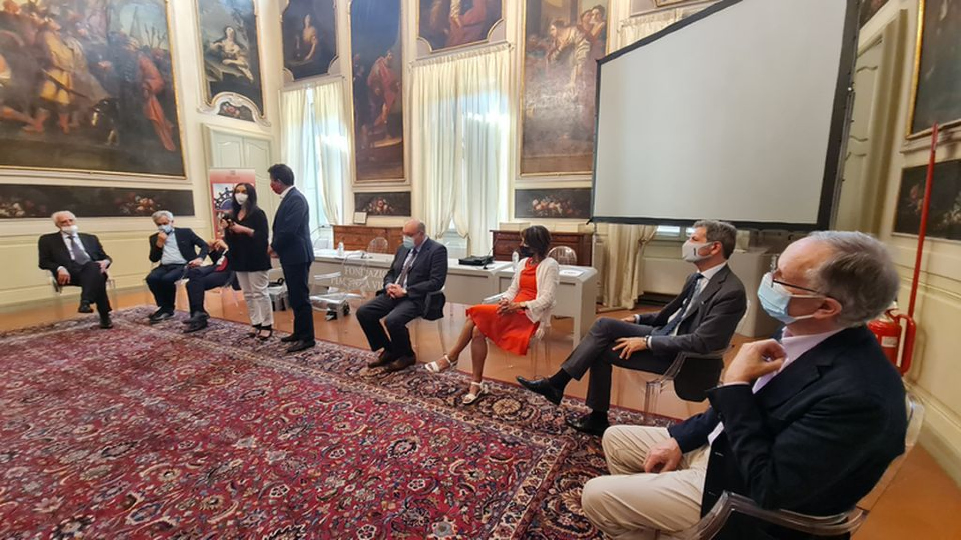 Il richiamo di Reggi: "Serve unità". Presentata la nuova squadra della Fondazione