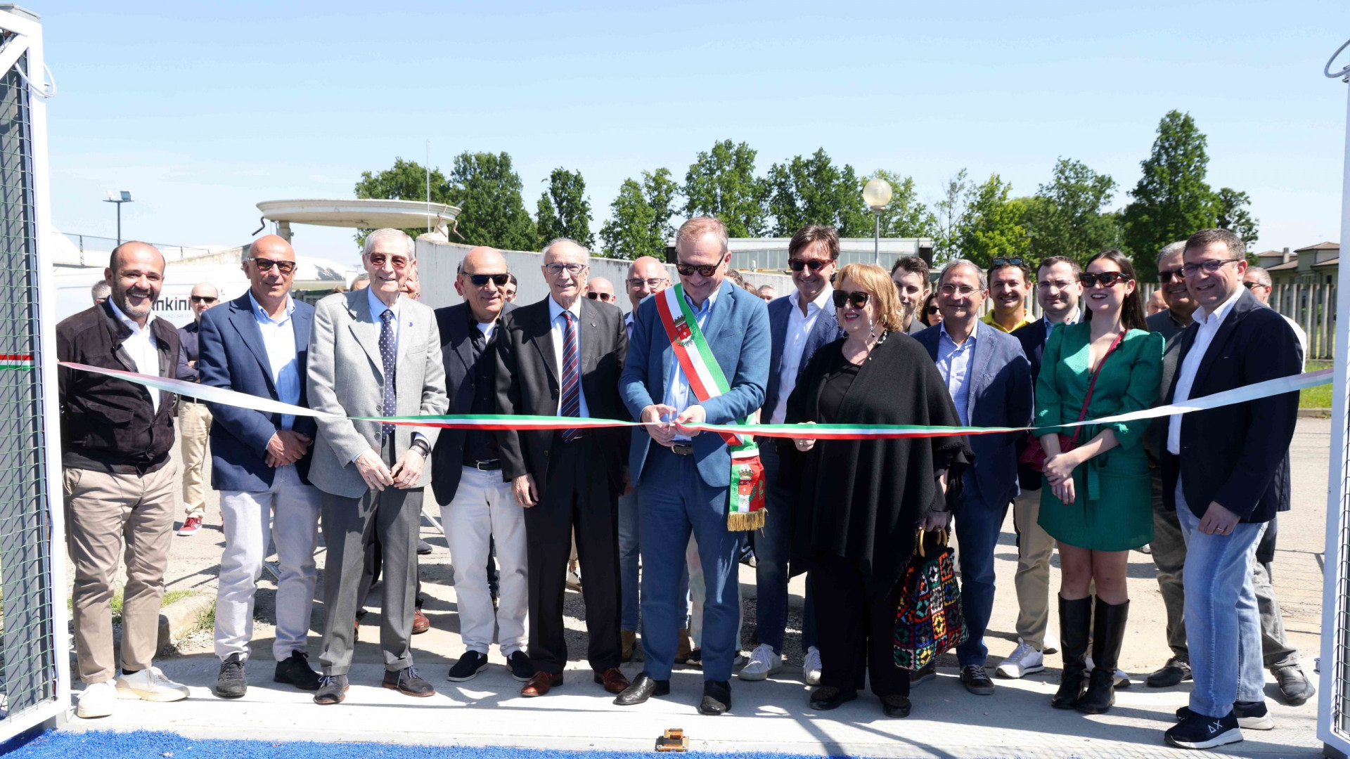 Fiorenzuola, inaugurato il nuovo impianto sportivo: "Moderno e sostenibile"